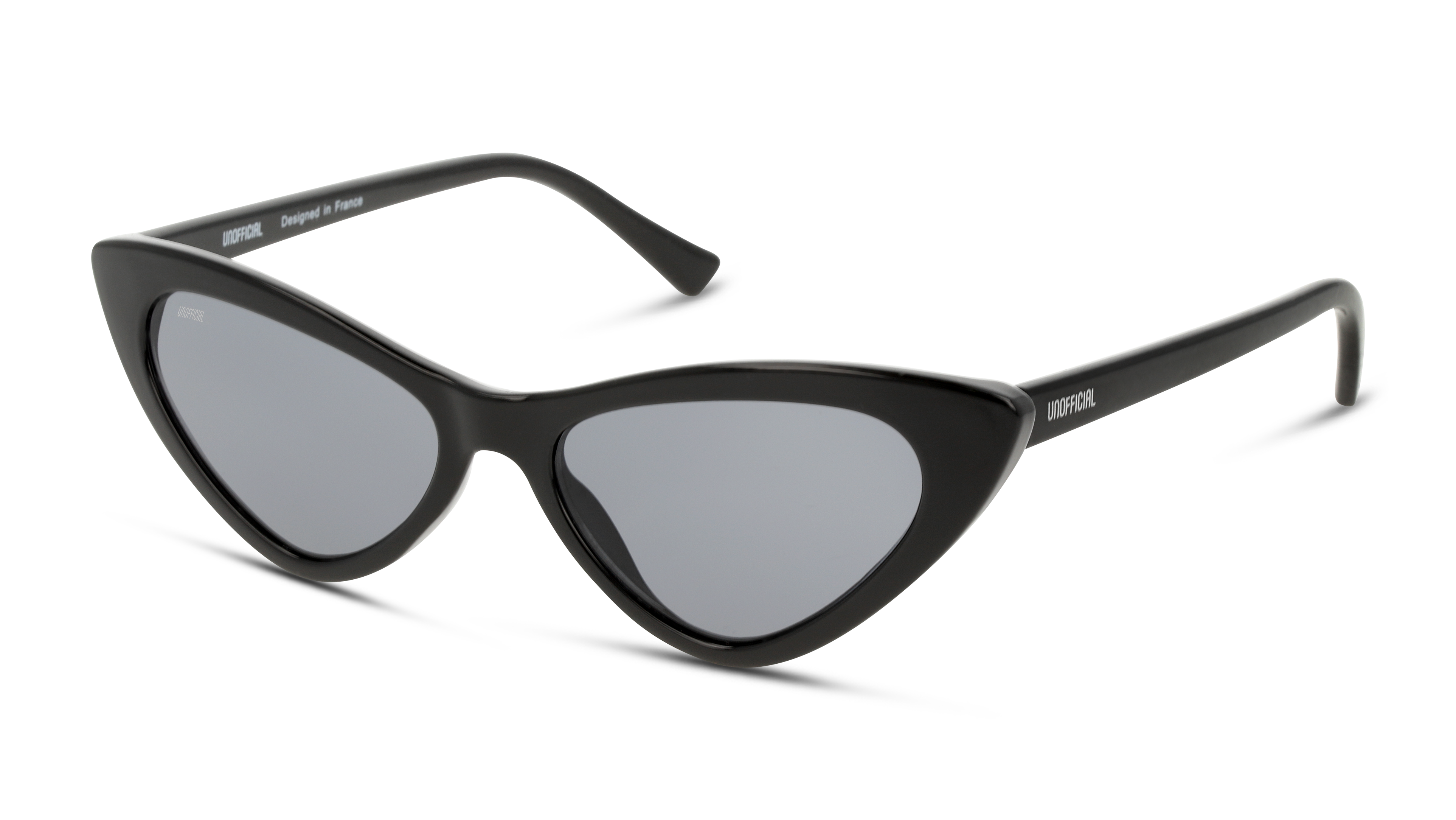 Angle_Left01 Unofficial UNSF0140 (BBG0) Sunglasses Grey / Black