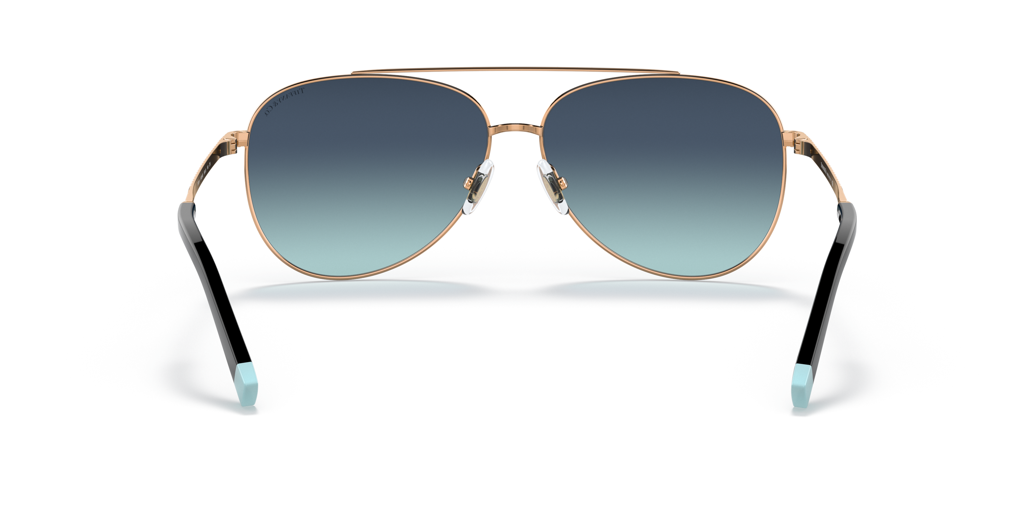 Detail02 Tiffany & Co TF3074 (61059S) Sunglasses Blue / Bronze