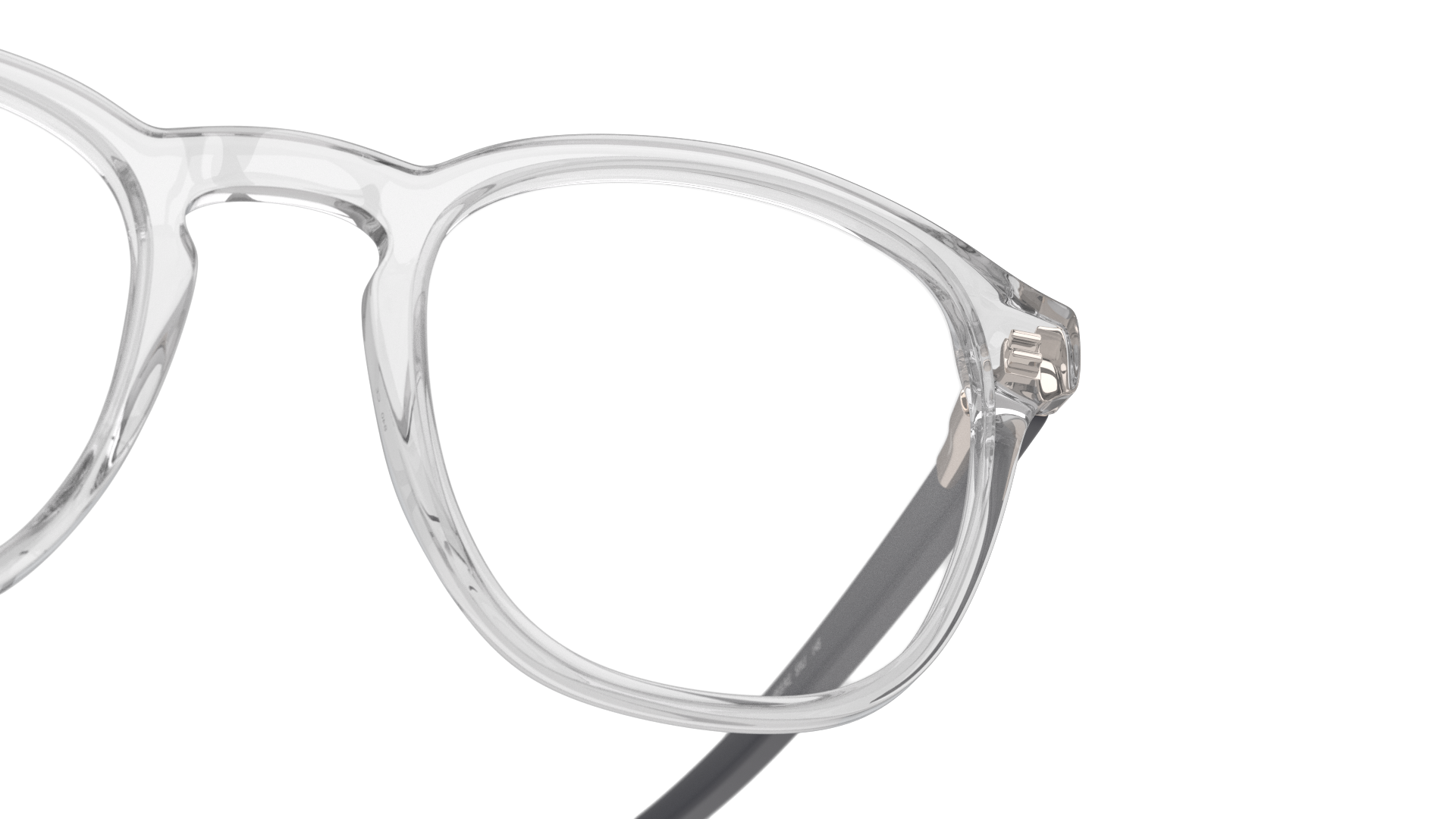 Detail01 Tommy Hilfiger Bio-Based TH 1858/RE (KB7) Glasses Transparent / Grey