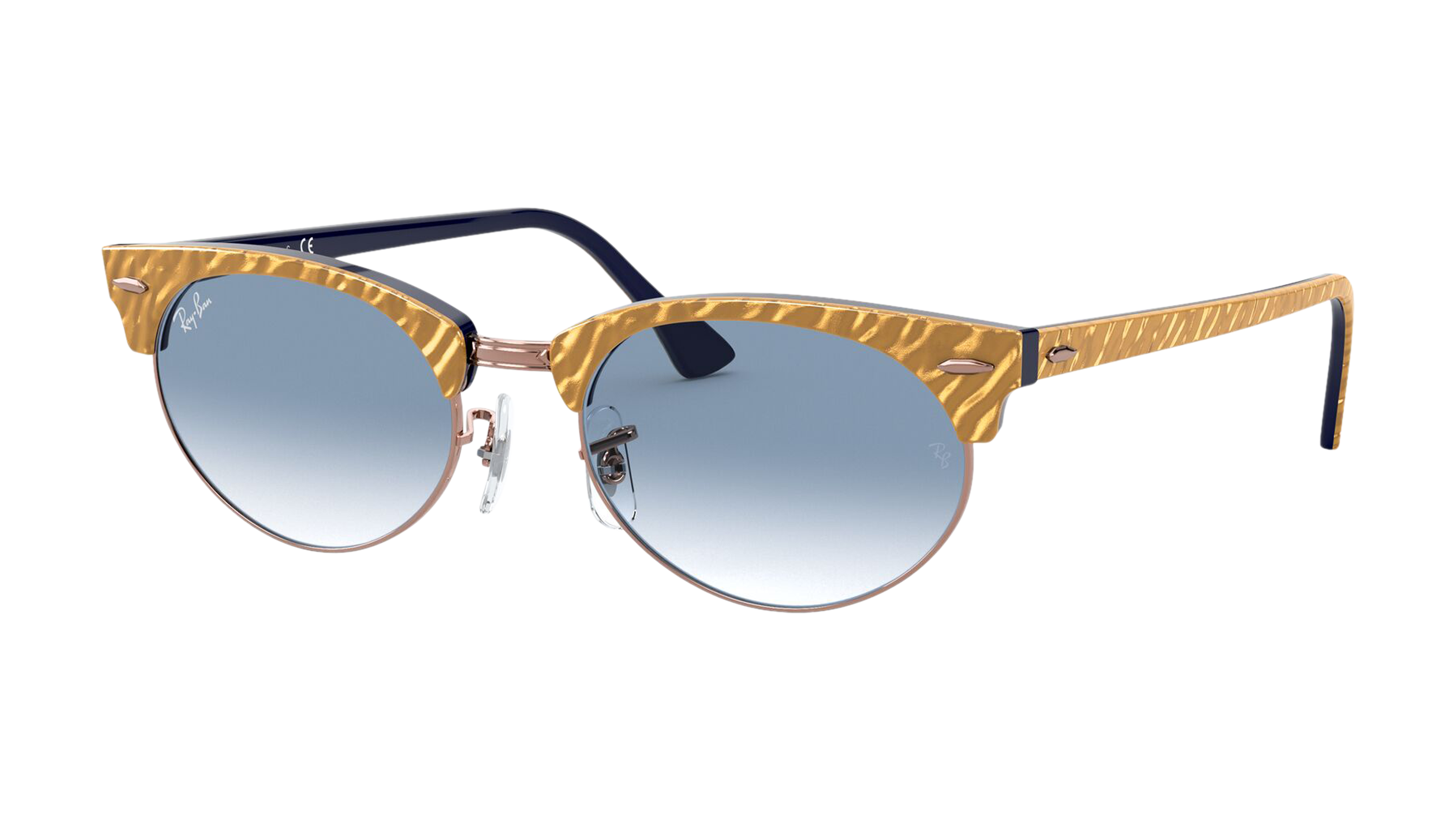 [products.image.angle_left01] Ray-Ban Clubmaster Oval RB3946 13063F