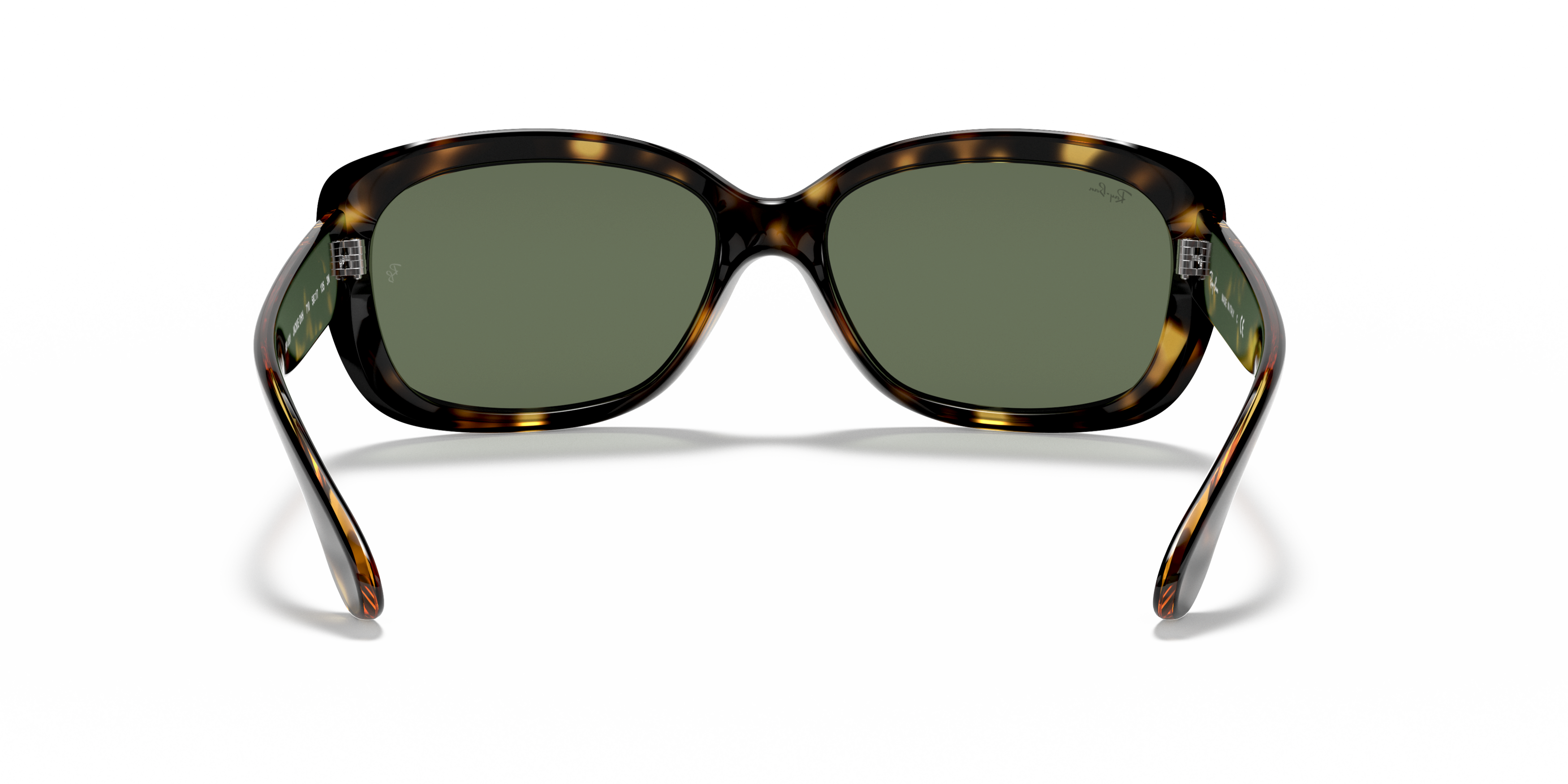 Detail02 Ray-Ban Jackie Ohh RB 4101 Sunglasses Green / Tortoise Shell