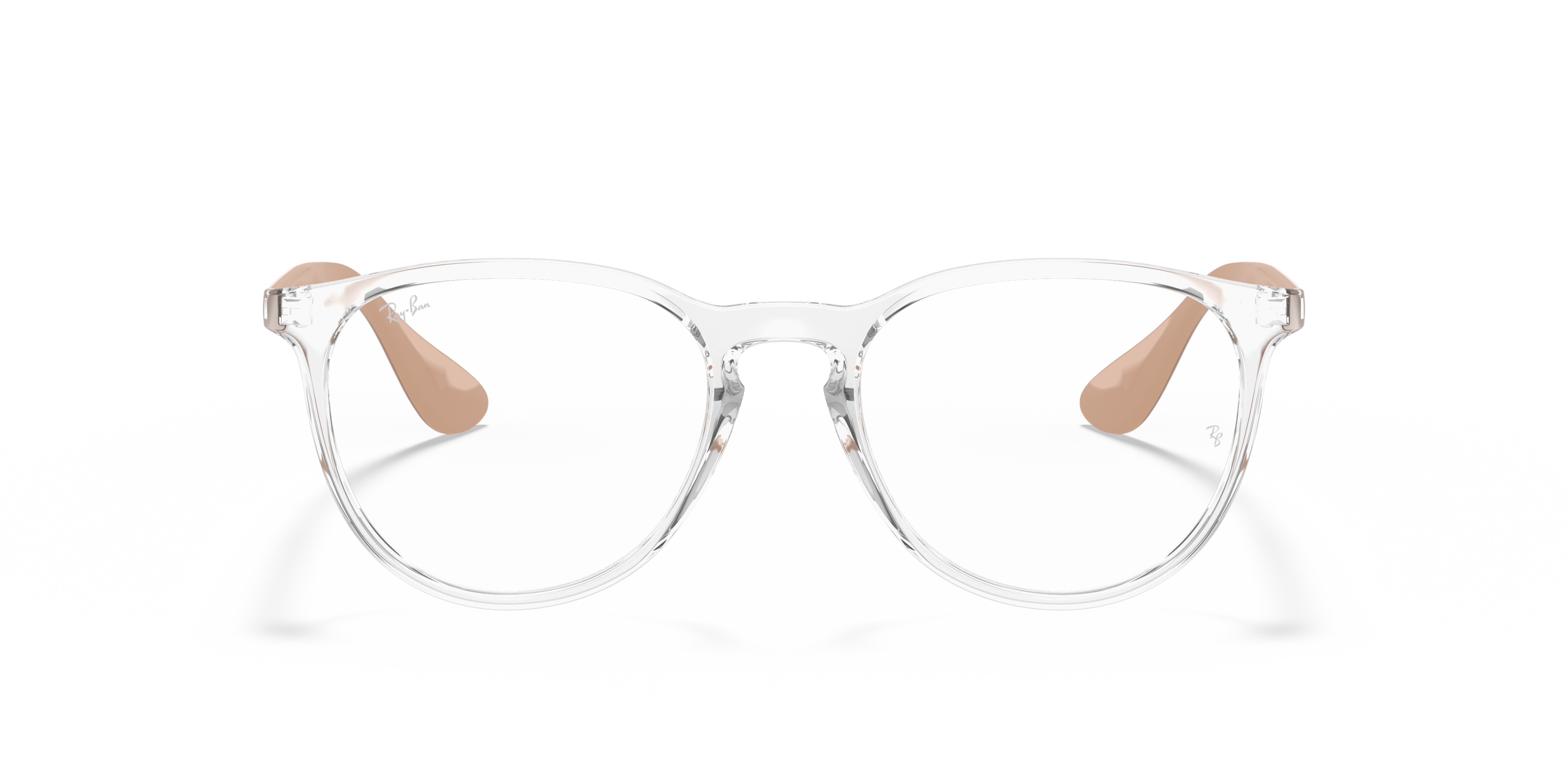 Front Ray-Ban Erika RX 7046 (5364) Glasses Transparent / Black