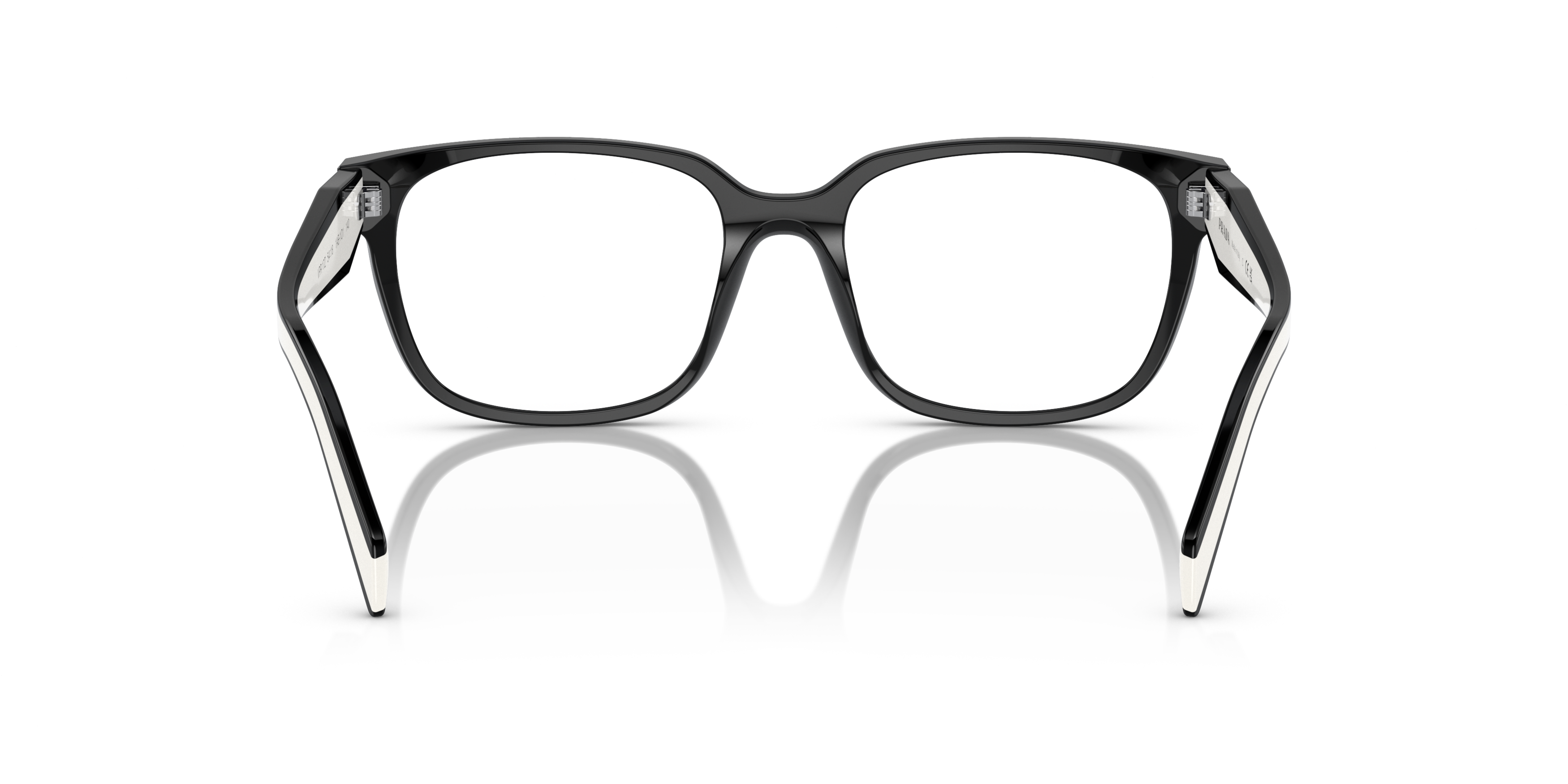 Detail02 Prada PR 17ZV (15J1O1) Glasses Transparent / Transparent