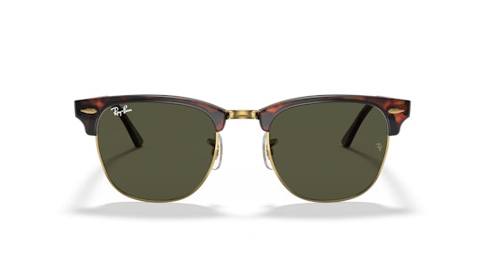 Ray-Ban Clubmaster RB 3016 Sunglasses Green / Tortoise Shell