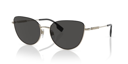 Burberry BE 3144 Sunglasses Grey / Gold