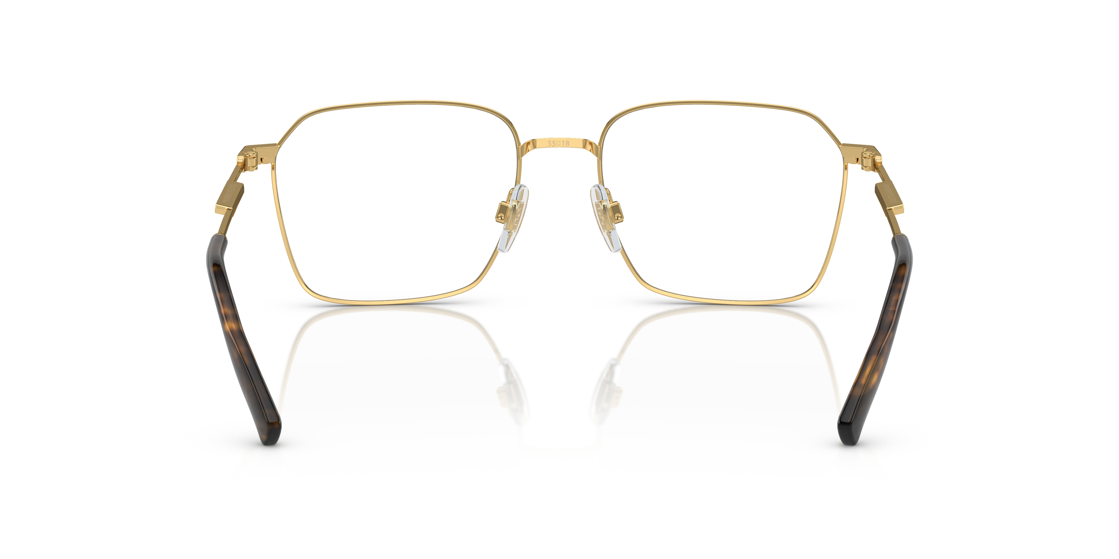 Detail02 Dolce & Gabbana DG 1350 (004) Glasses Transparent / Silver