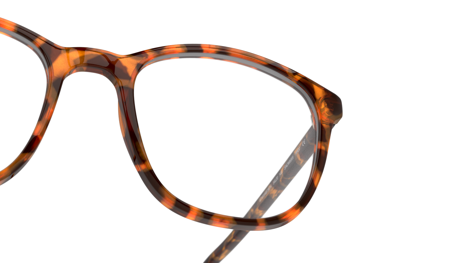 Detail01 Seen SNOM5005 (HH00) Glasses Transparent / Tortoise Shell