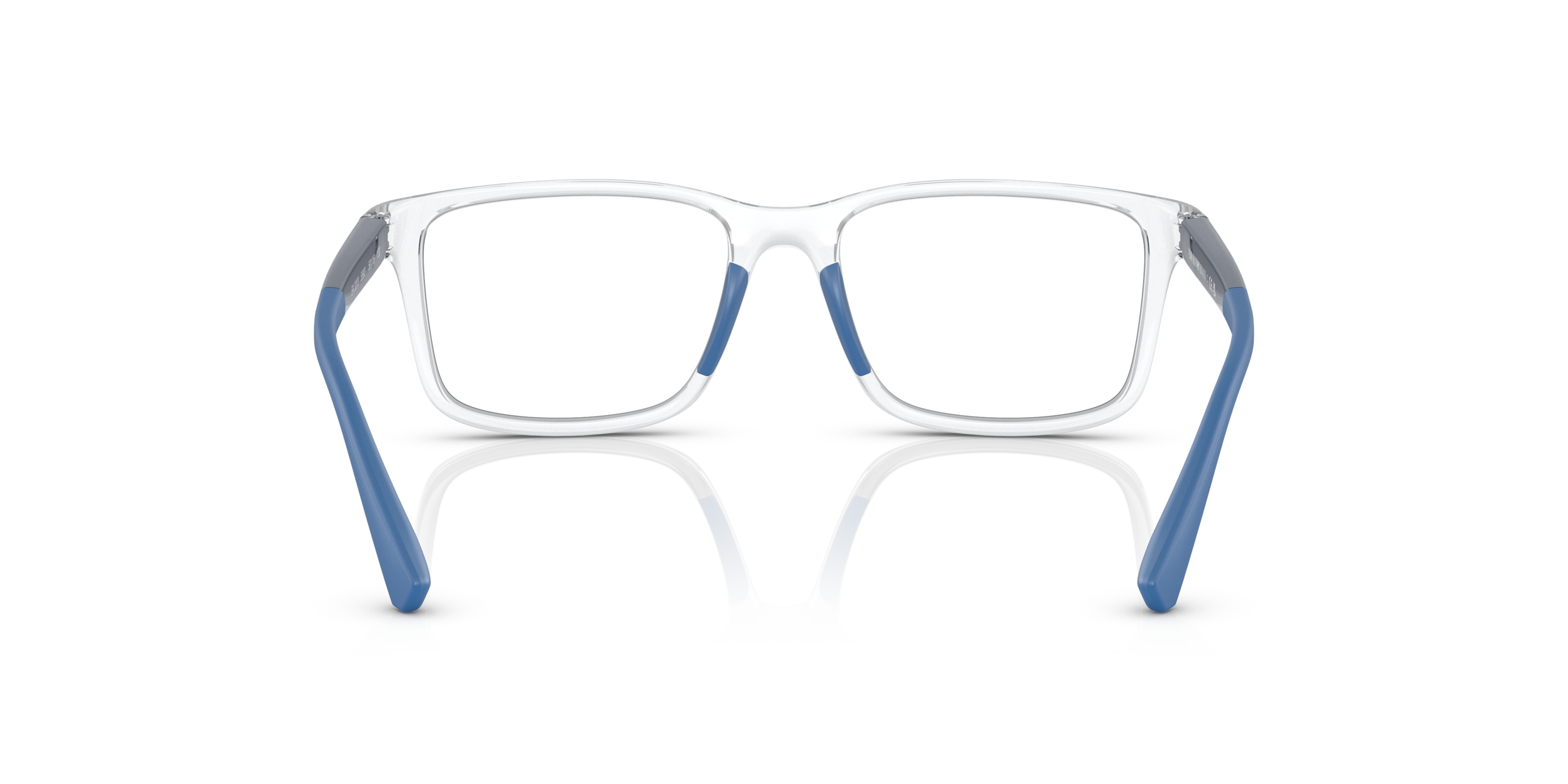 Detail02 Emporio Armani EK 3203 Children's Glasses Transparent / Blue