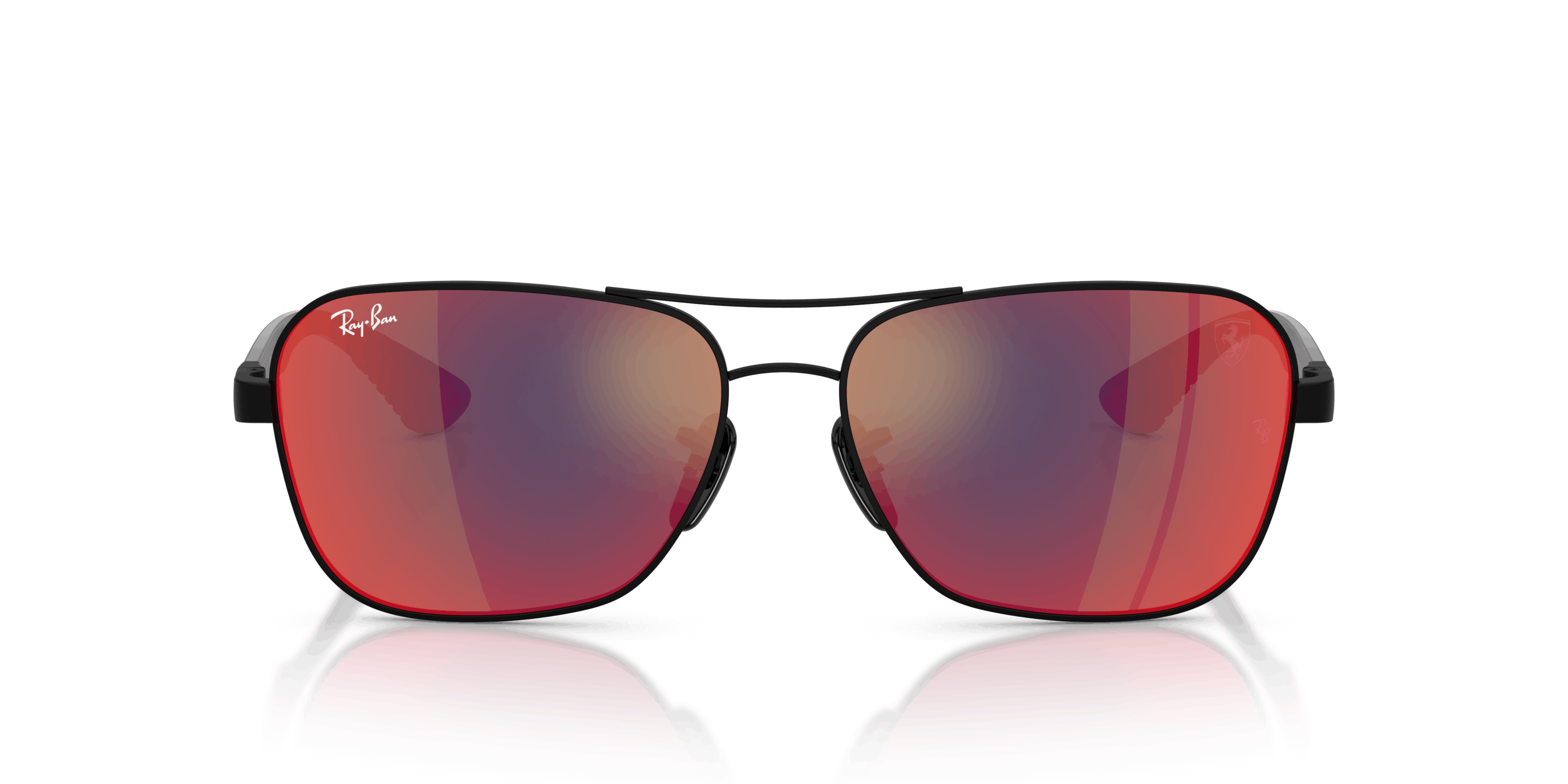 Front, Ray-Ban Scuderia Ferrari Collection 0RB8336M F1186P Solbriller