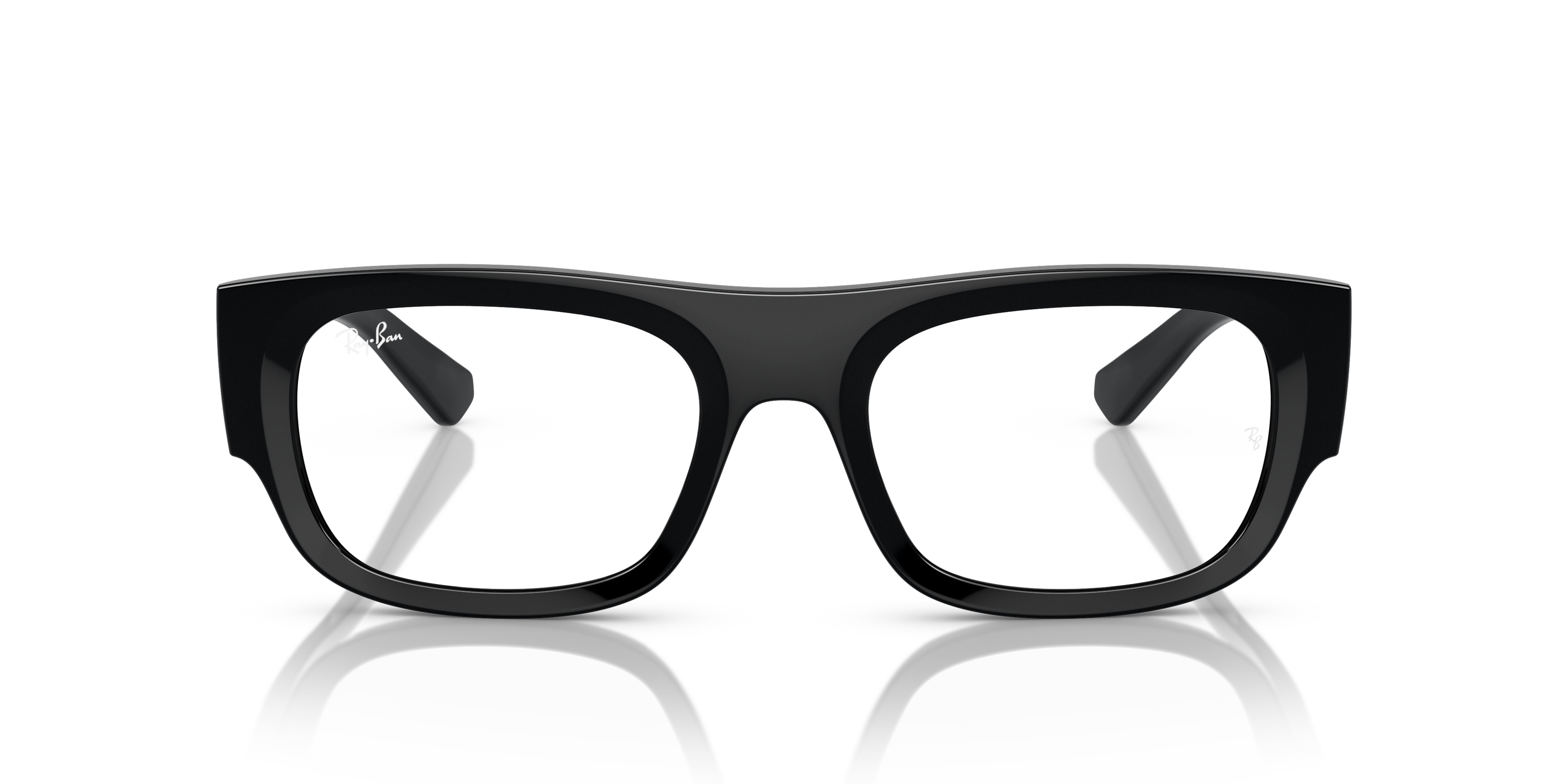 Front Ray-Ban RX 7218 Glasses Transparent / Transparent, Grey