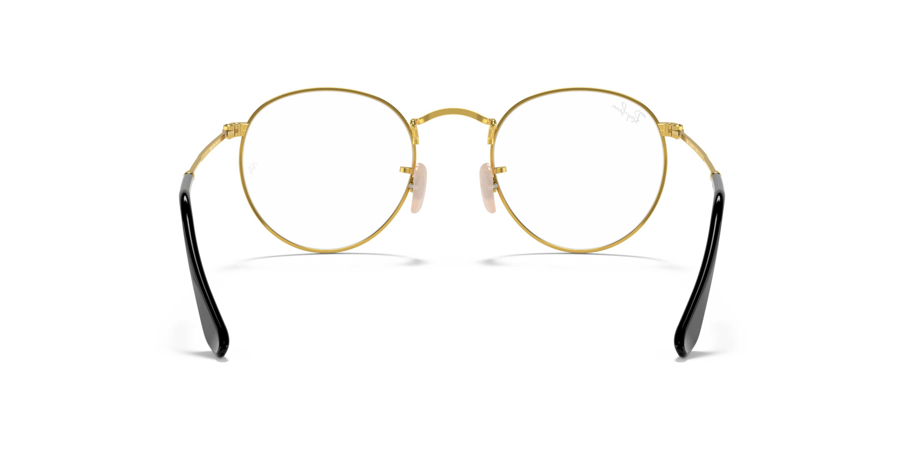 Detail02 Ray-Ban RX 3447V Glasses Transparent / Gold