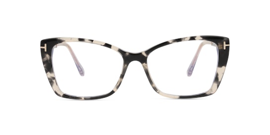 Tom Ford FT 5893-B (005) Glasses Transparent / Havana
