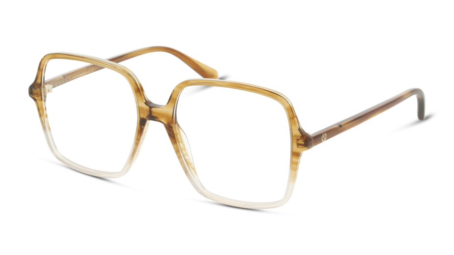 Angle_Left01 Gucci GG 1003O Glasses Transparent / Brown