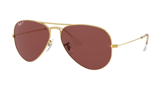 Ray-Ban Aviator Classic RB3025 9196AF Paars / Goud