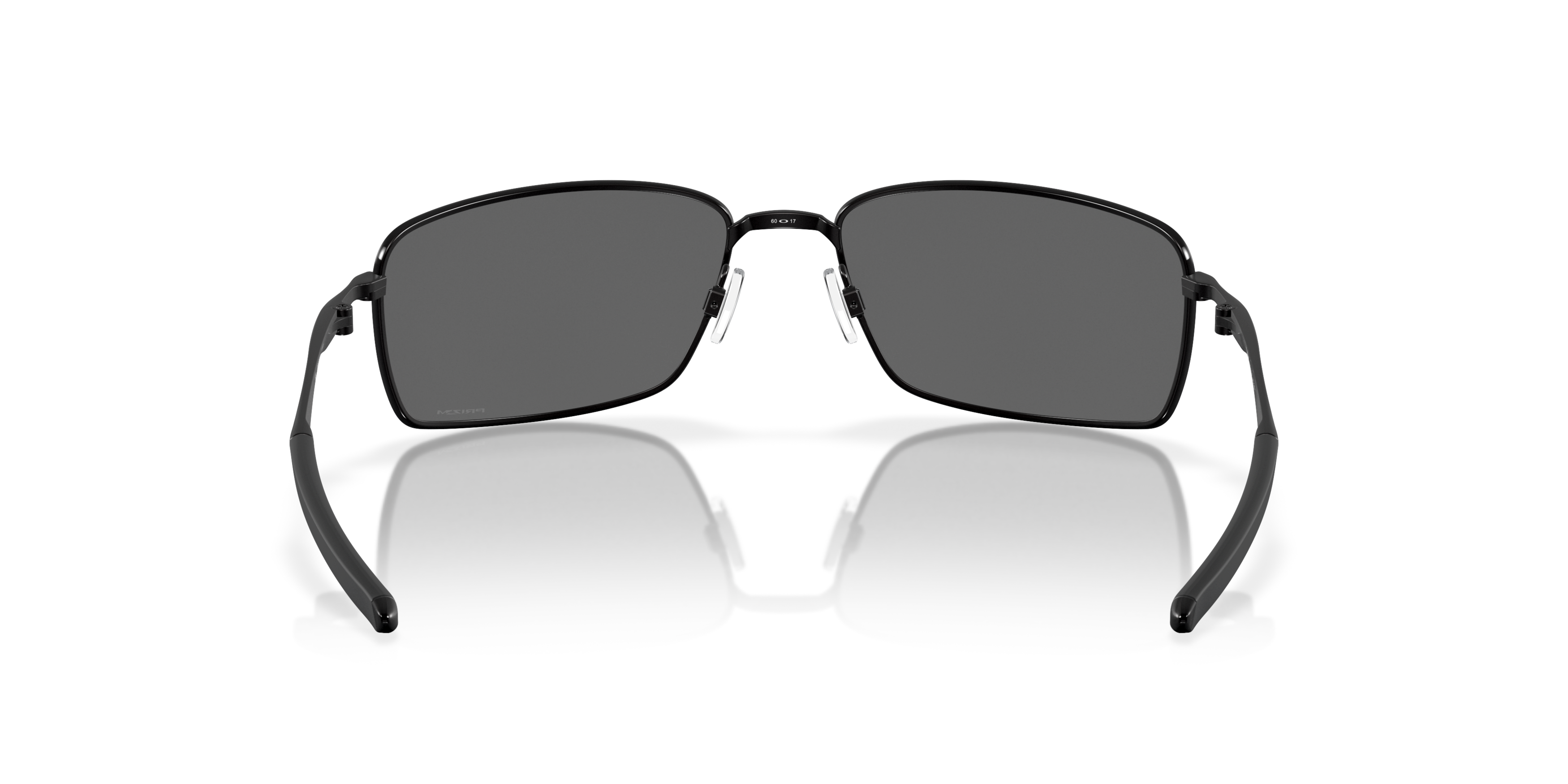 Detail02 Oakley Square Wire OO 4075 (407513) Sunglasses Silver / Black