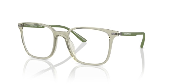 Emporio Armani EA 3242U Glasses Transparent / Green