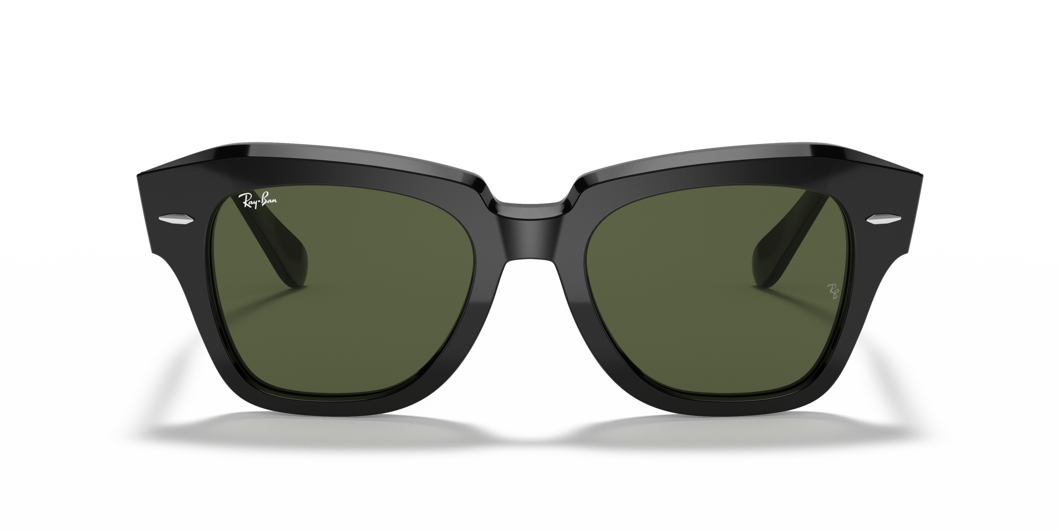 Front Ray-Ban State Street RB 2186 901/31 49 Verde / Preto