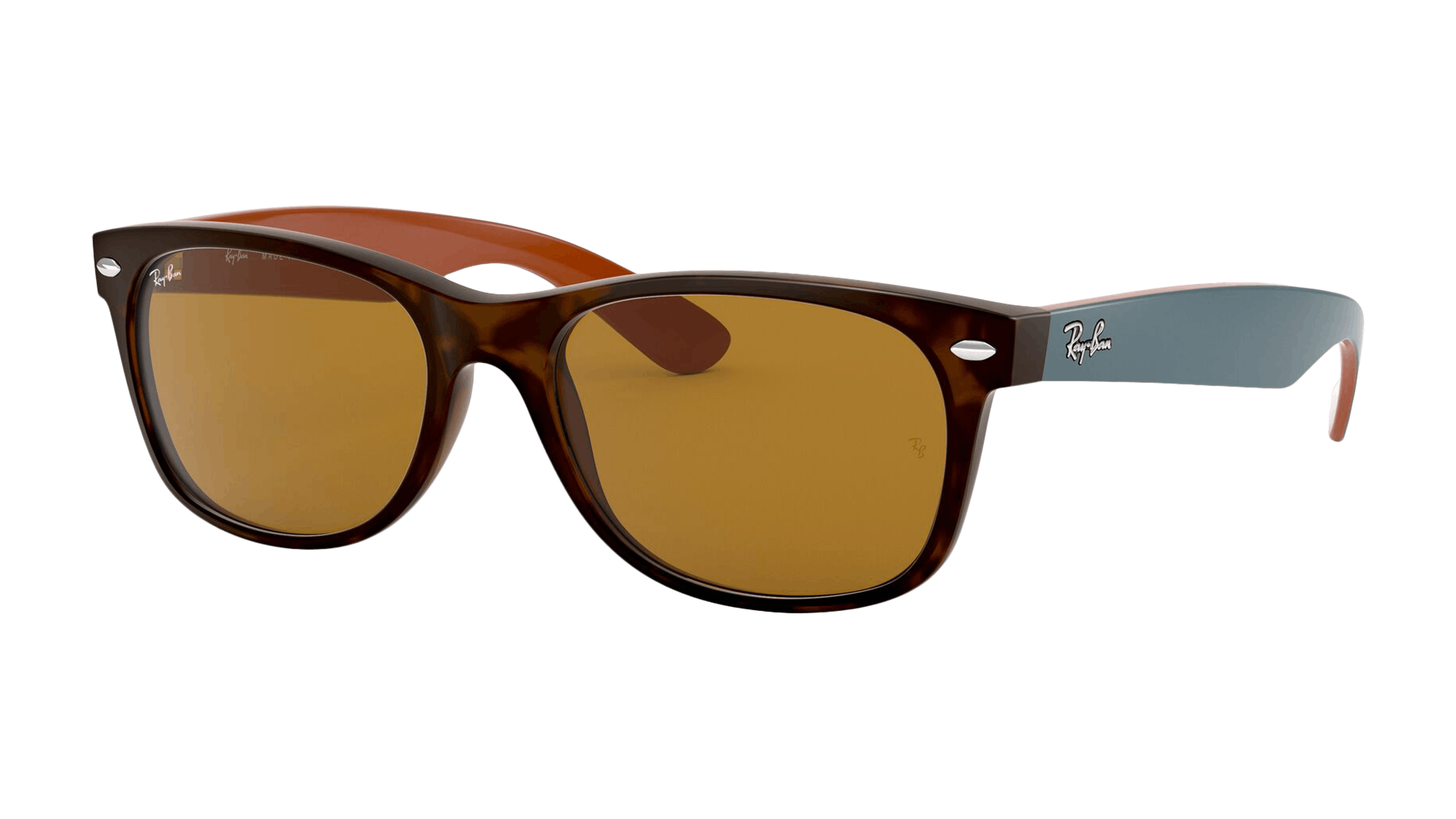 [products.image.angle_left01] Ray-Ban New Wayfarer Bicolor RB2132 6179