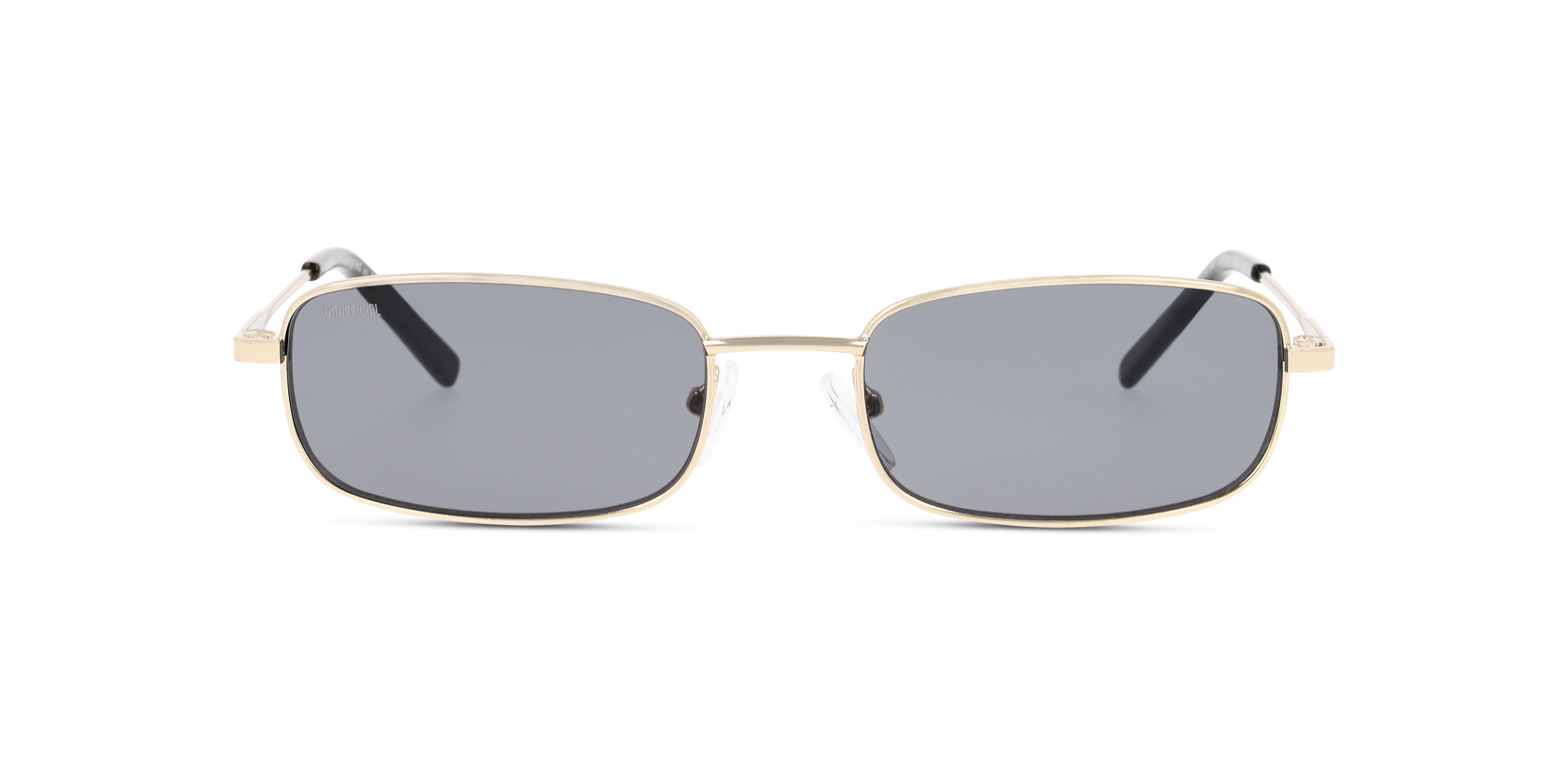 Front Unofficial UNSU0087 Sunglasses Grey / Gold