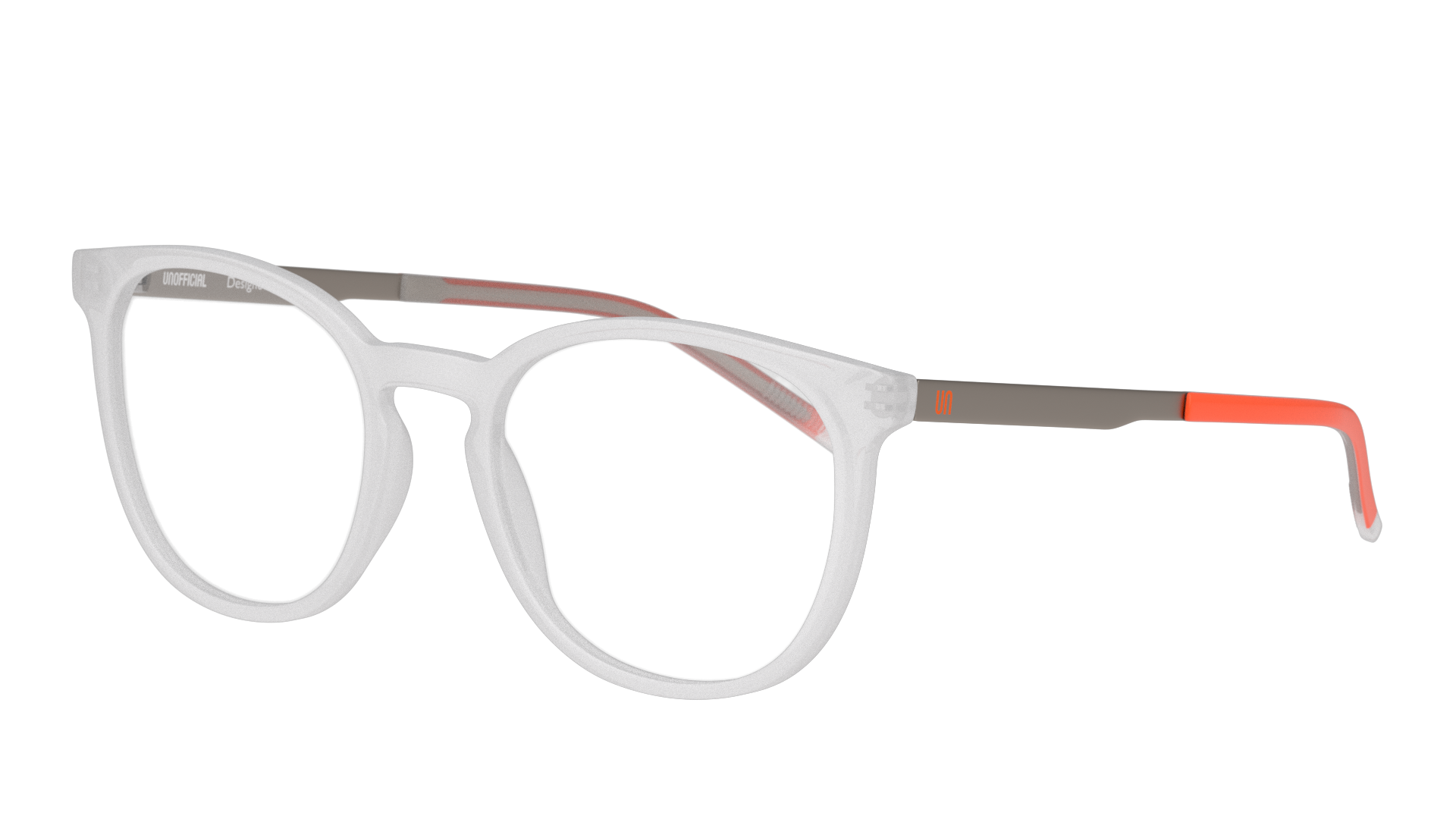 Angle_Left01 Unofficial UNOM0253 (TS00) Glasses Transparent / Transparent, White