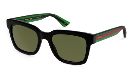 Gucci GG0001SN Sunglasses Green / Havana