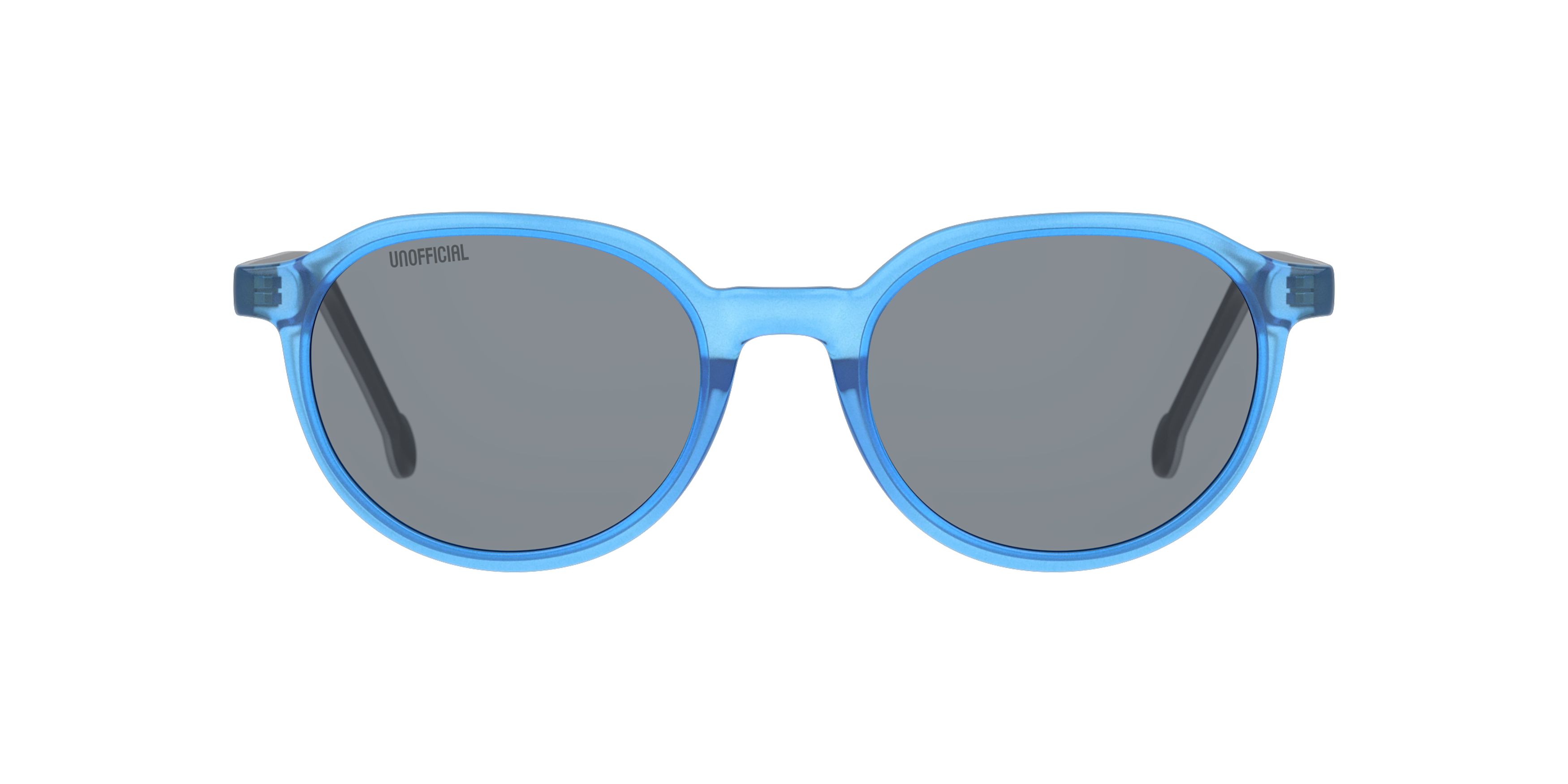 Front Unofficial UNSK0039 Children's Sunglasses Grey / Transparent, Blue