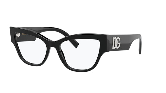 Dolce & Gabbana DG 3378 Glasses Transparent / Black