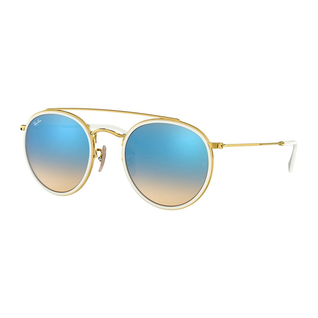 Ray-Ban 3647n RB3647N Lunettes de Soleil - Doré - Possibilité de verres correcteurs - Adaptable à la