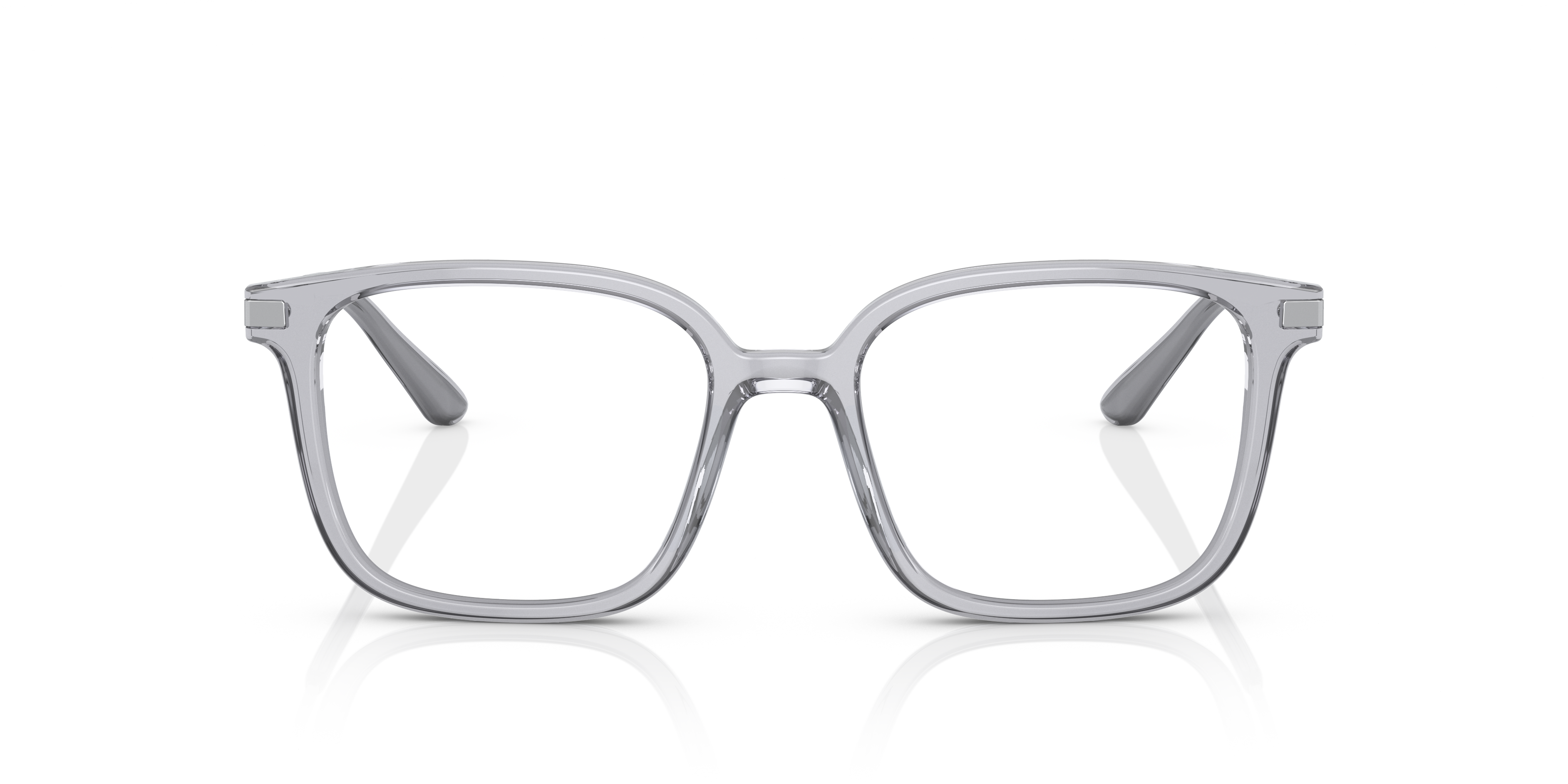 Front Prada PR 04ZV Glasses Transparent / Grey