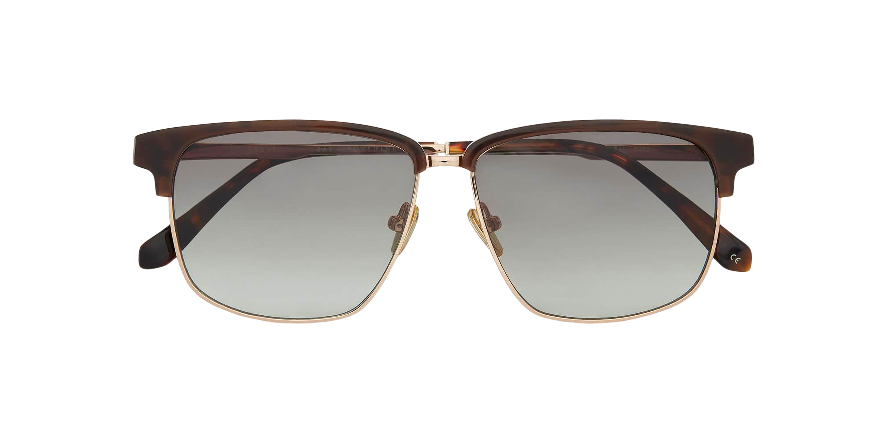 Front Ted Baker Leo TB 1630 Sunglasses Green / Brown