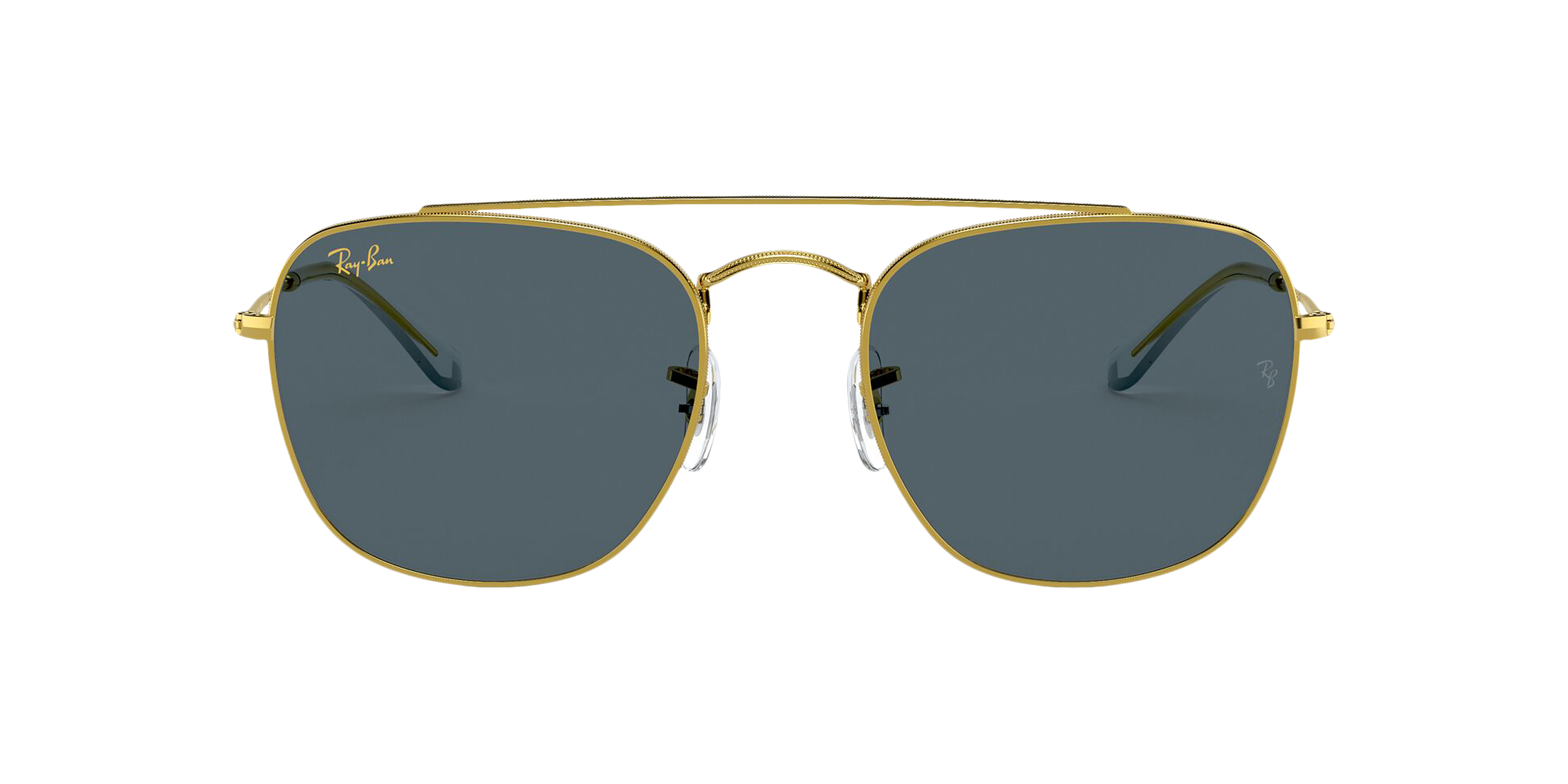 Front Ray-Ban Legend Gold RB3557 9196R5 Blauw / Goud