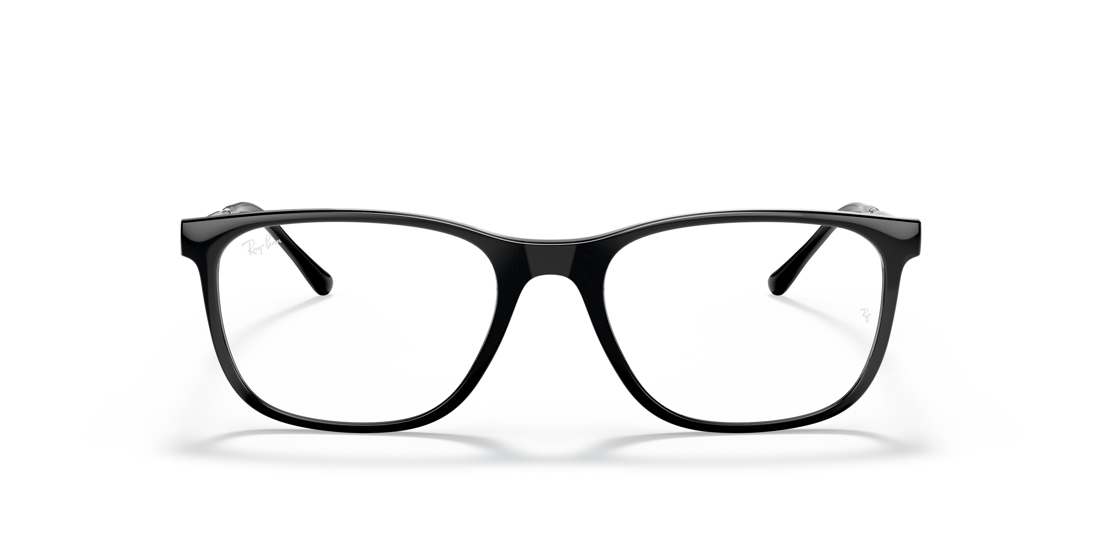 Front Ray-Ban RX 7244 (2000) Glasses Transparent / Black
