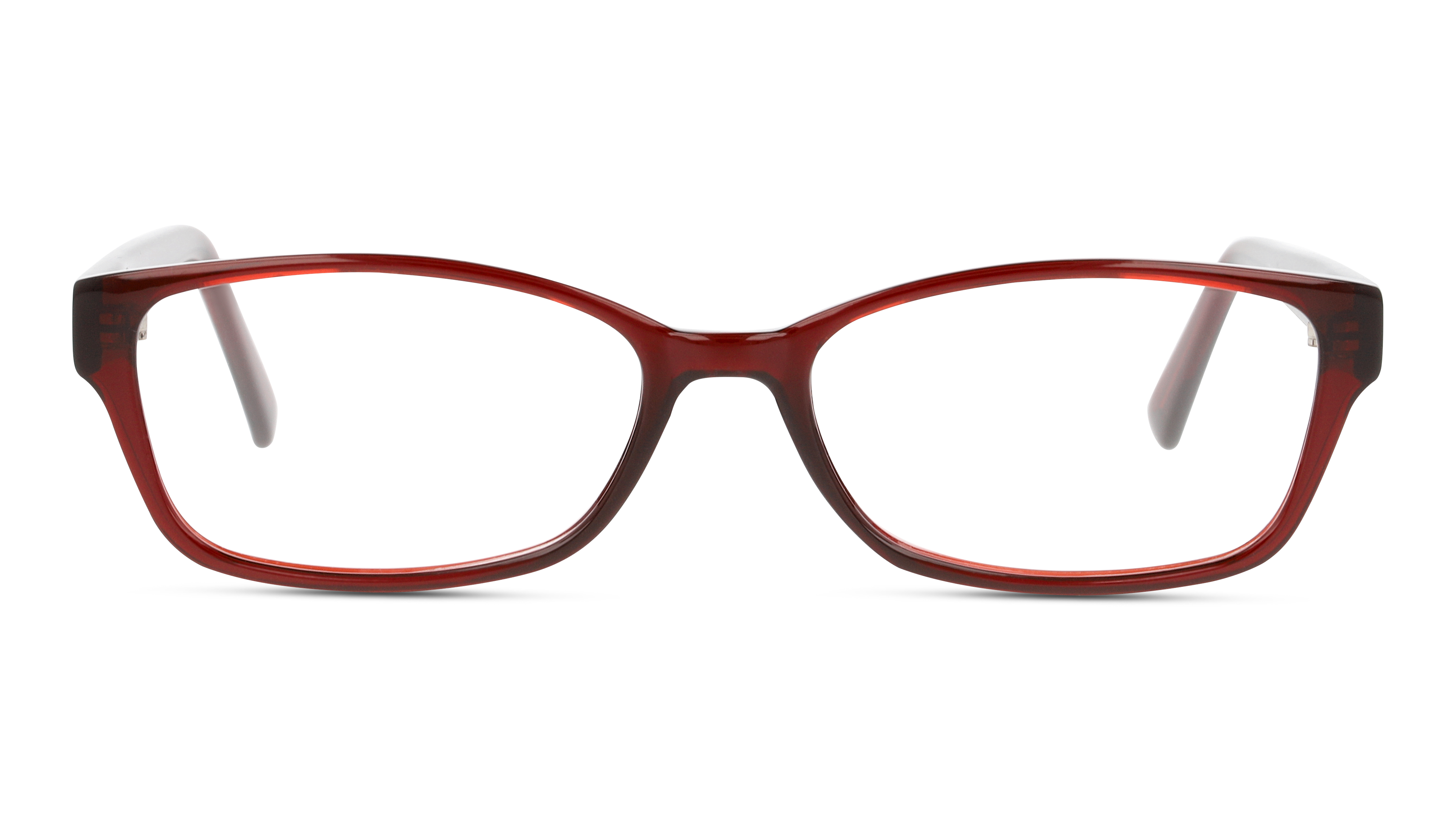 Front Seen SN BF06 (UT) Glasses Transparent / Burgundy