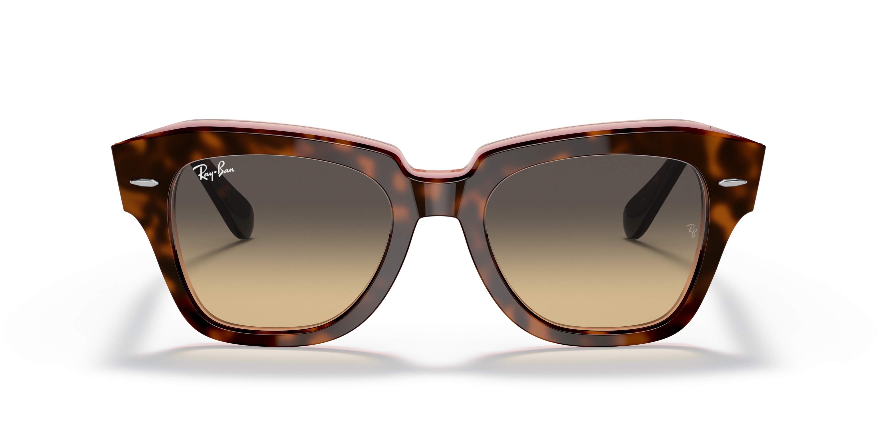 Front Ray-Ban RB 2186 Sunglasses Brown / Havana