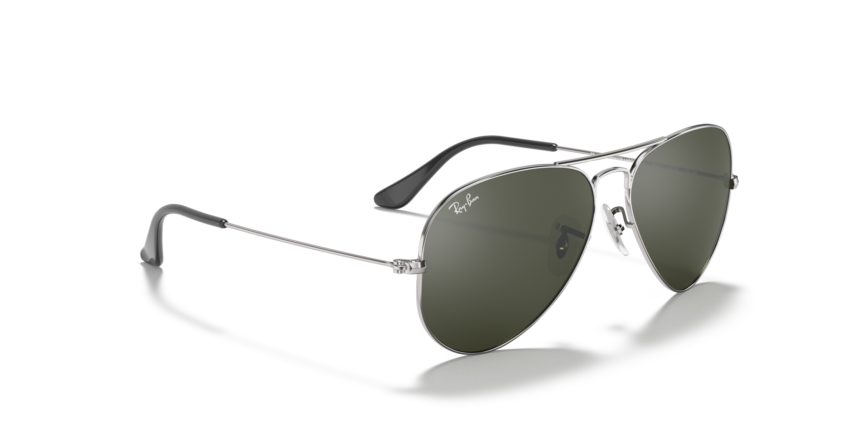 Angle_Right01 Ray-Ban AVIATOR LARGE METAL RB3025 L0205 Grigio / Oro
