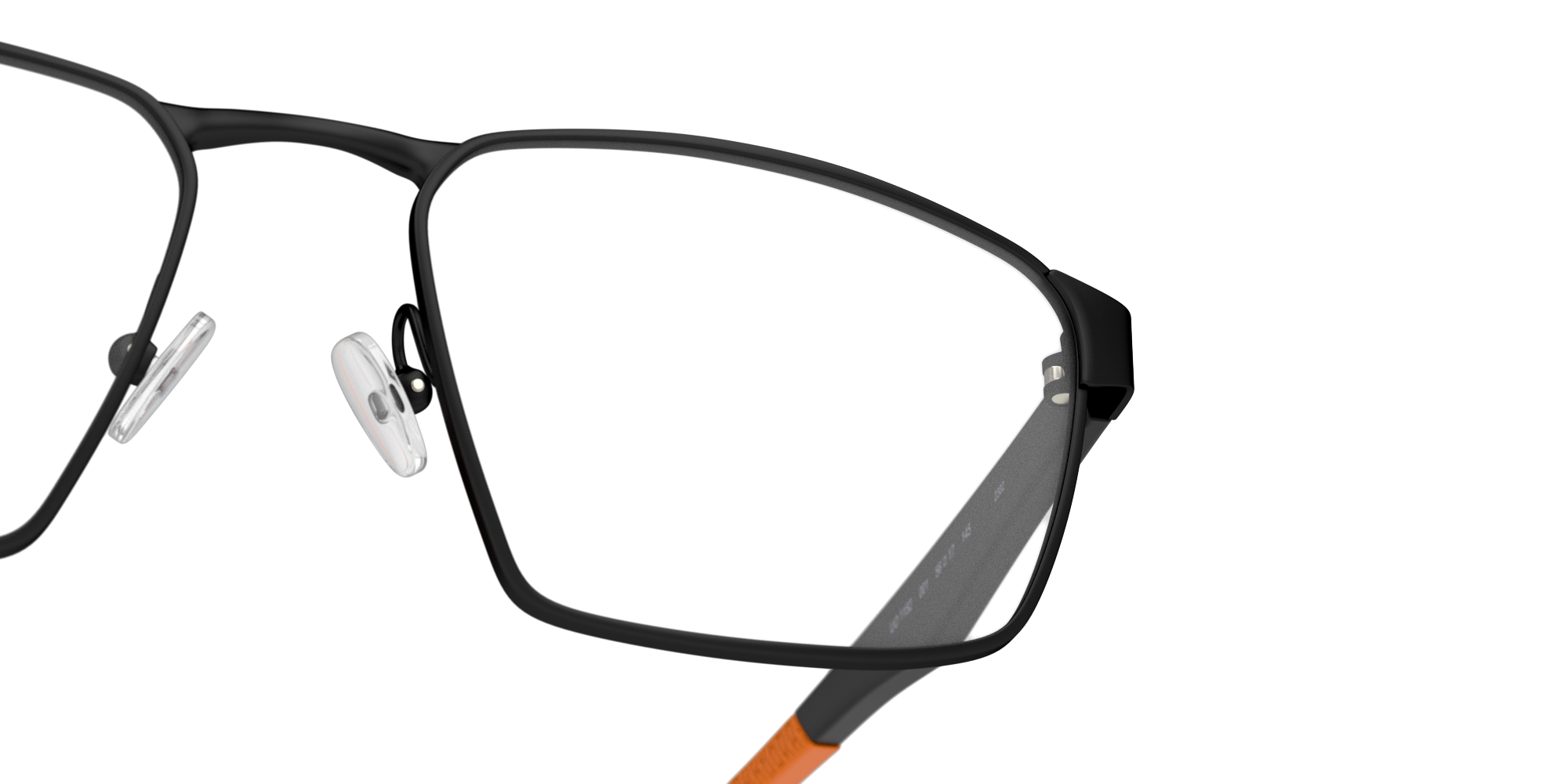 Detail01 Unofficial UO1152 (001) Glasses Transparent / Black