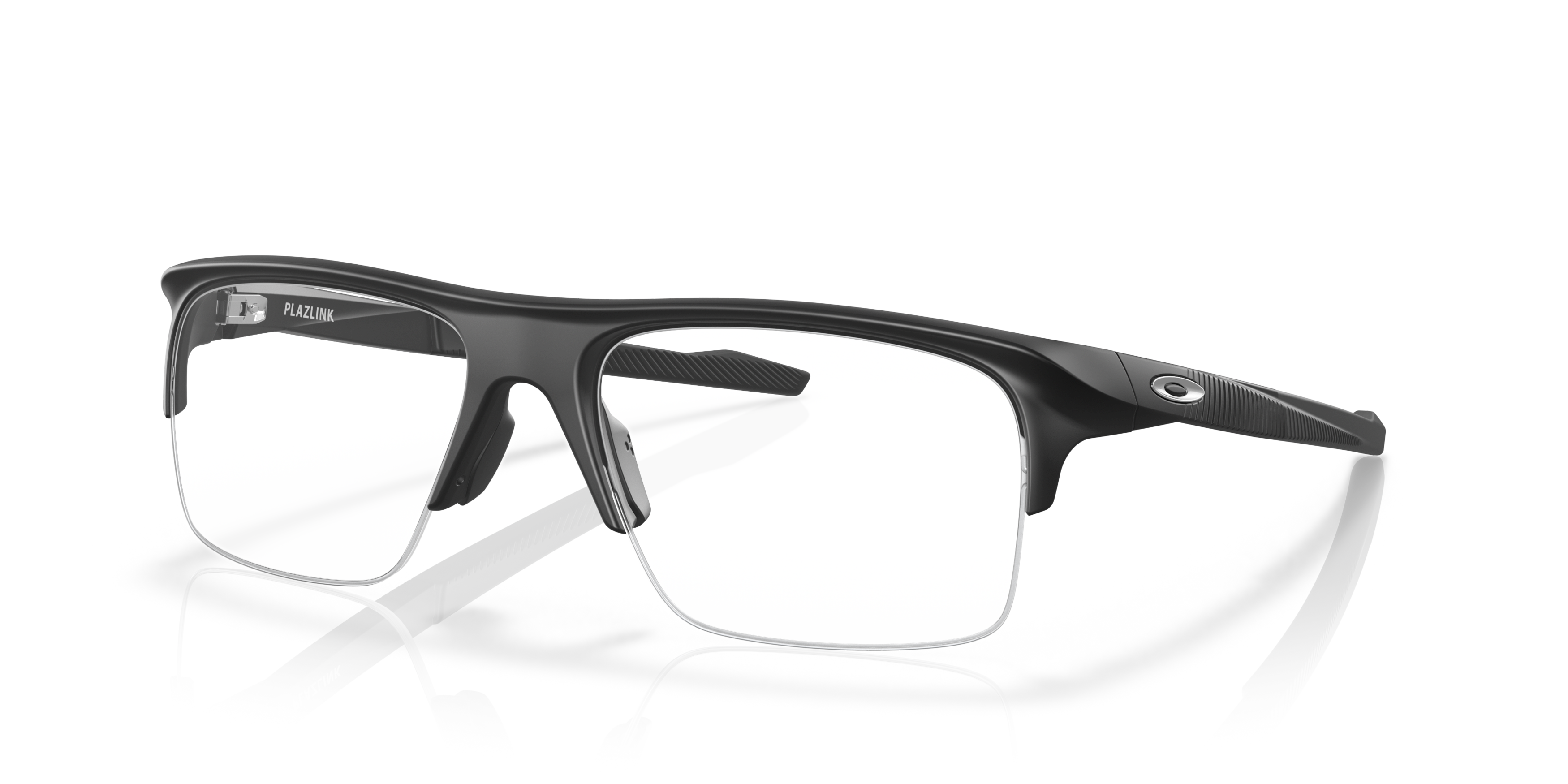 Angle_Left01 Oakley Plazlink OX 8061 Glasses Transparent / Black