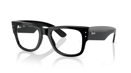 Ray-Ban Mega Wayfarer RX 0840V Glasses Transparent / Black