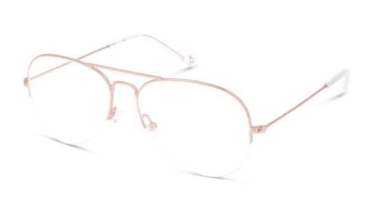 Unofficial UNOF0068 (PP00) Glasses Transparent / Pink