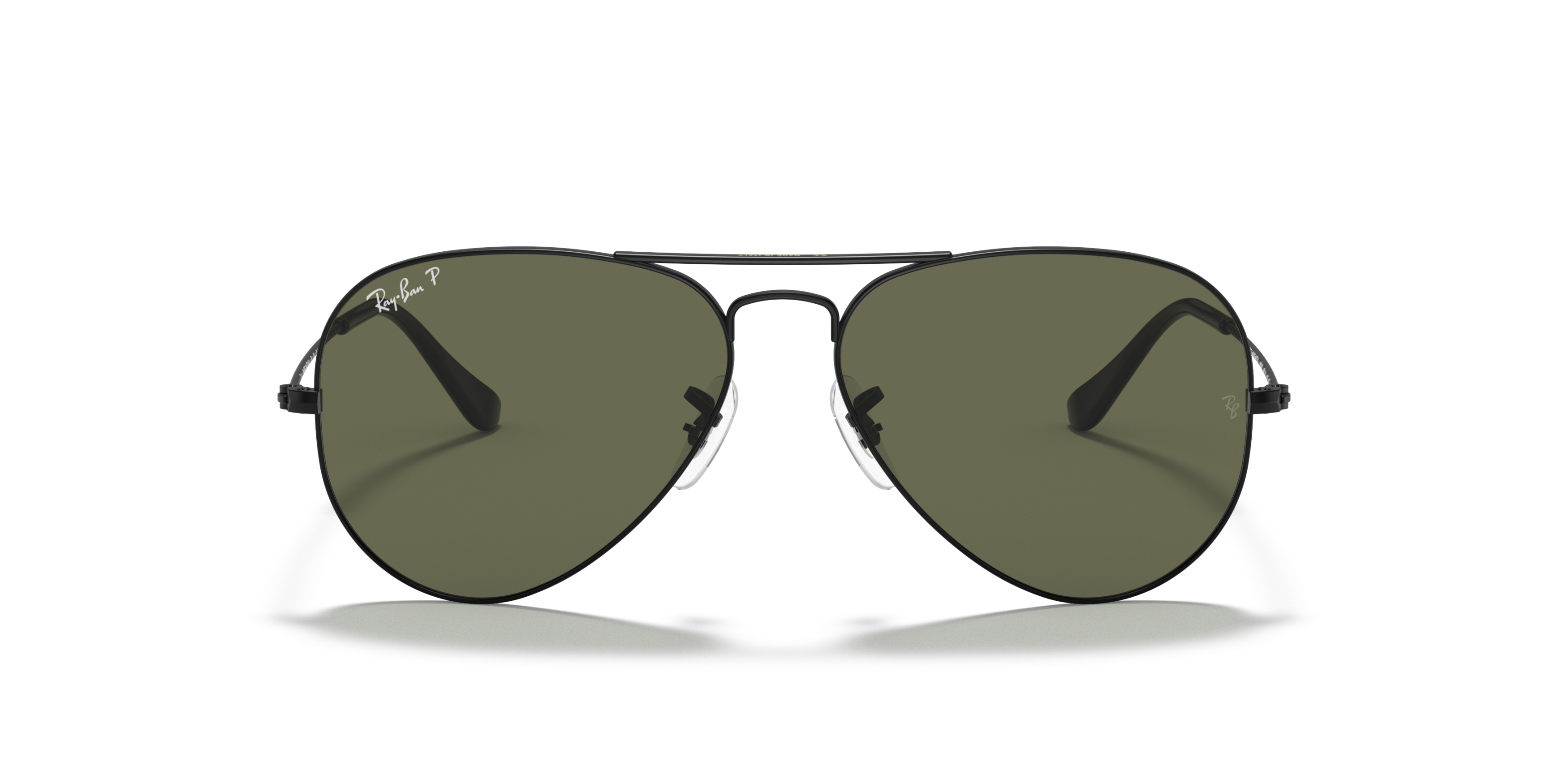 Front Ray-Ban RB 3025 Sunglasses Green / Black