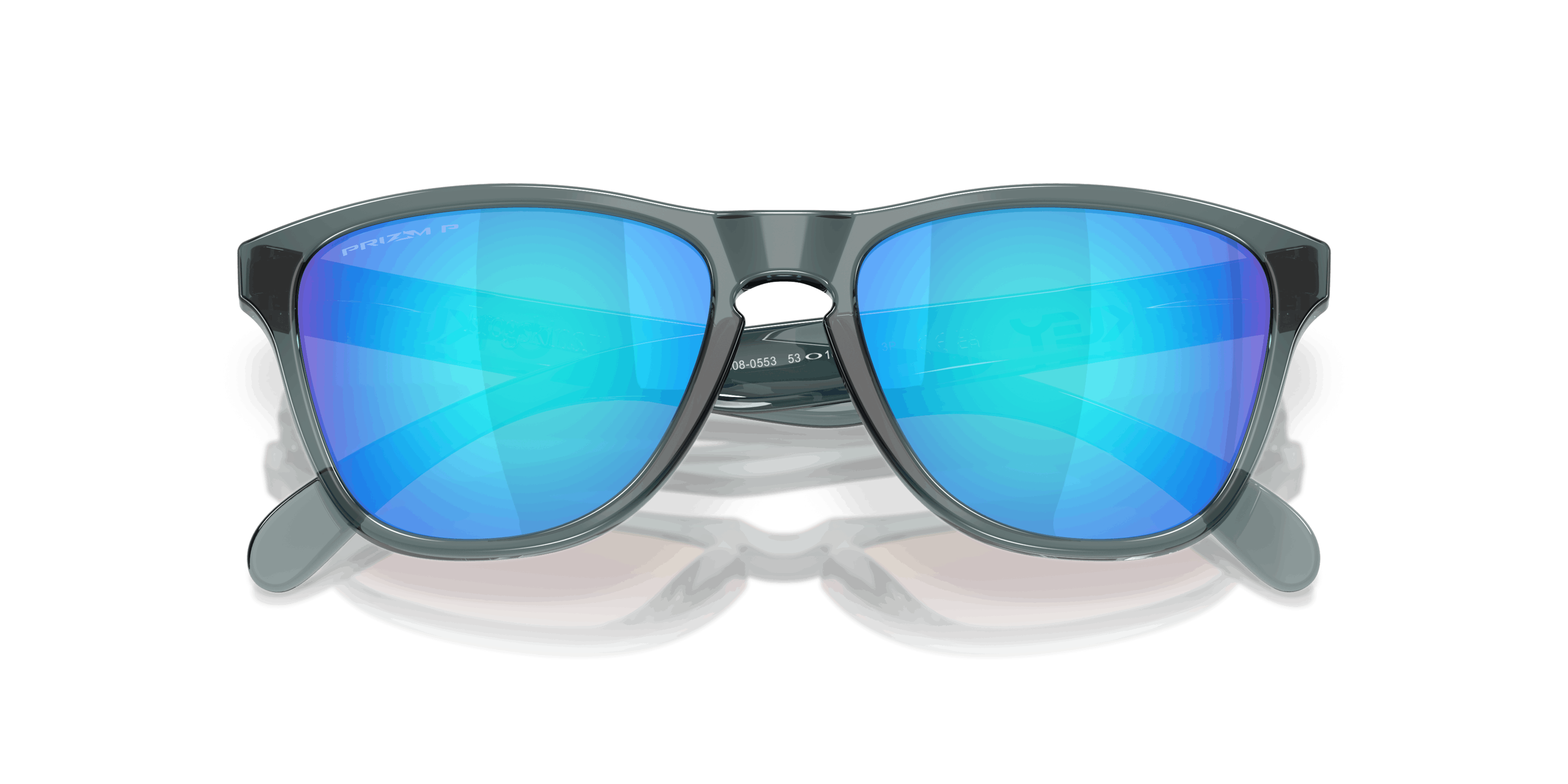 Folded, Oakley Frogskins OO 9508 Sunglasses