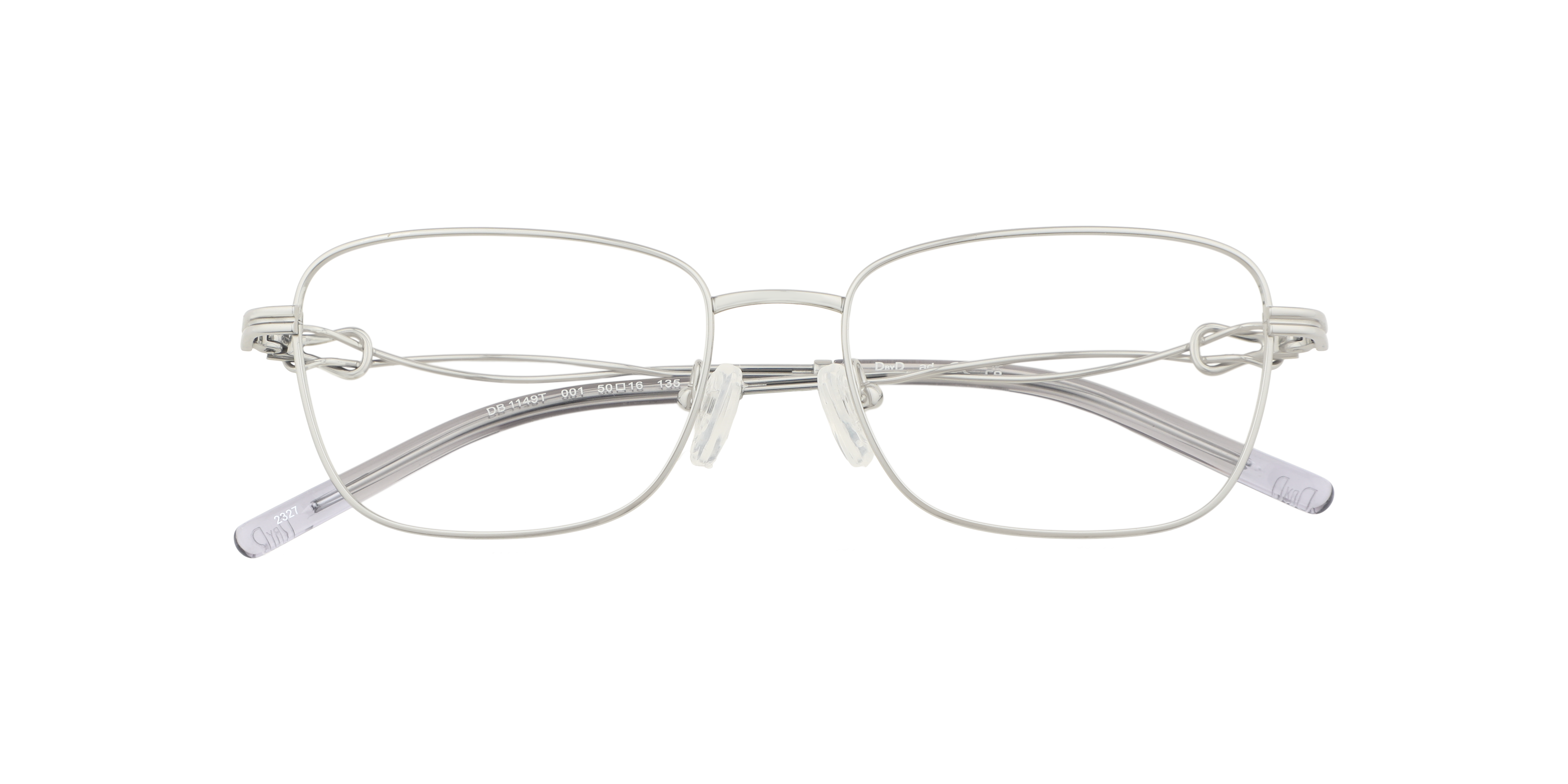 Folded DbyD Titanium 0DB1149T Glasses Transparent / Grey
