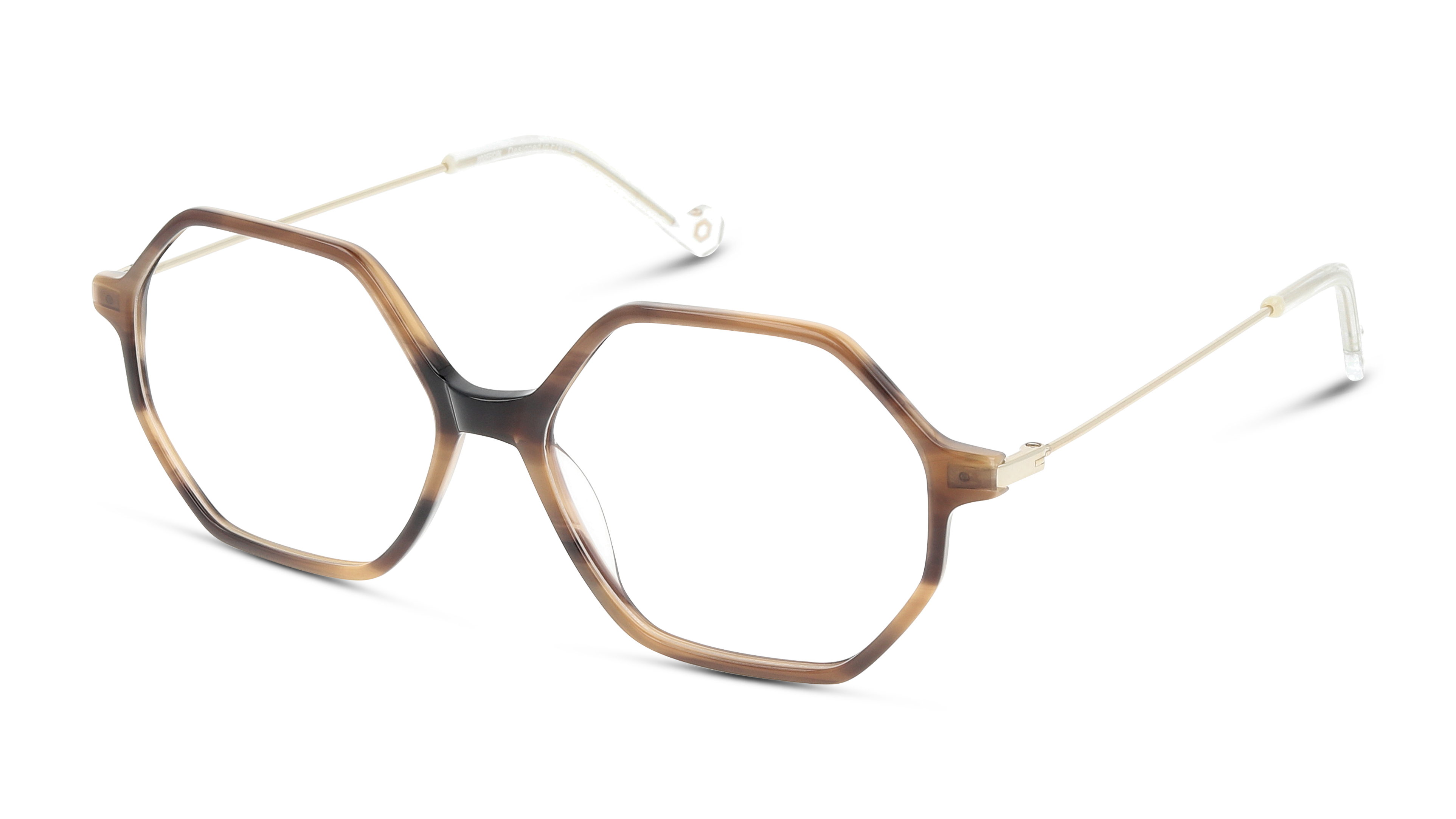 Angle_Left01 Unofficial UNOF0187 (ND00) Glasses Transparent / Brown