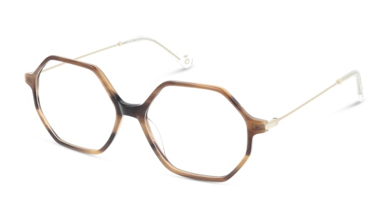 Unofficial UNOF0187 Glasses Transparent / Brown