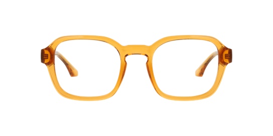 Unofficial UO3049 Glasses Transparent / Transparent, Orange