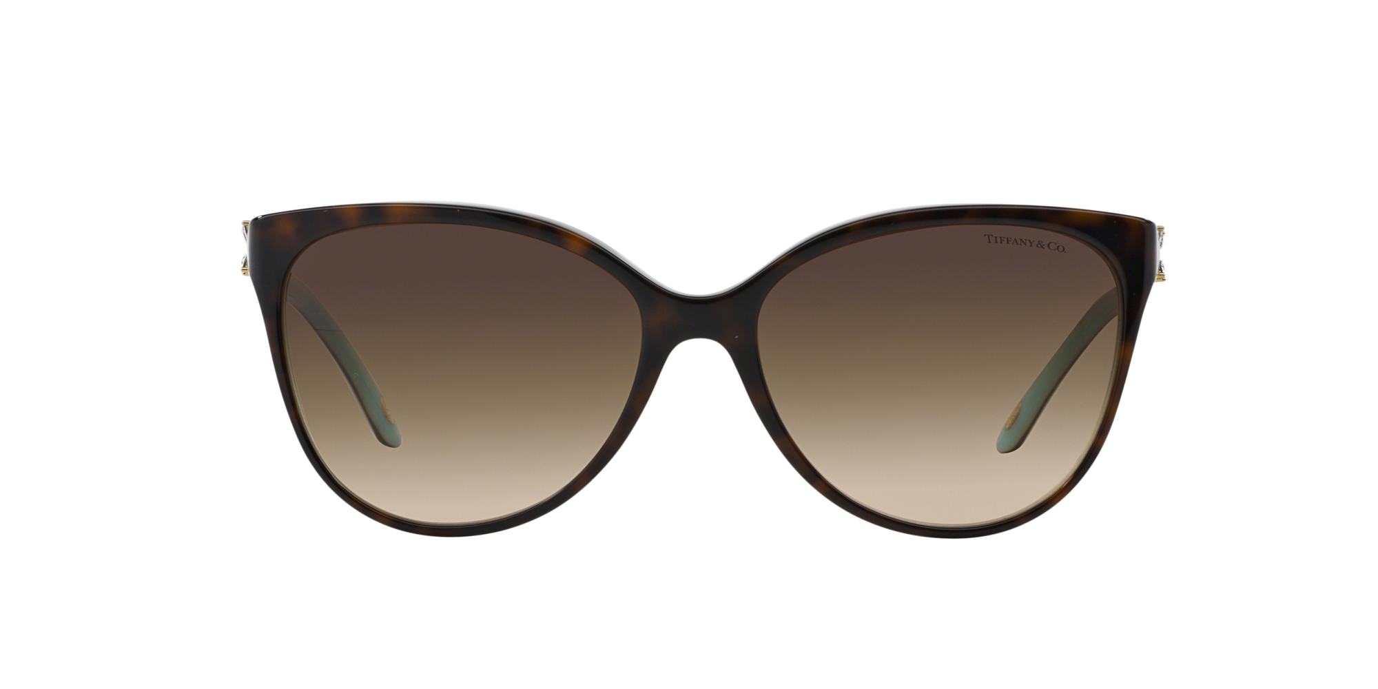 Front Tiffany & Co TF 4089B (80553C) Sunglasses Grey / Black