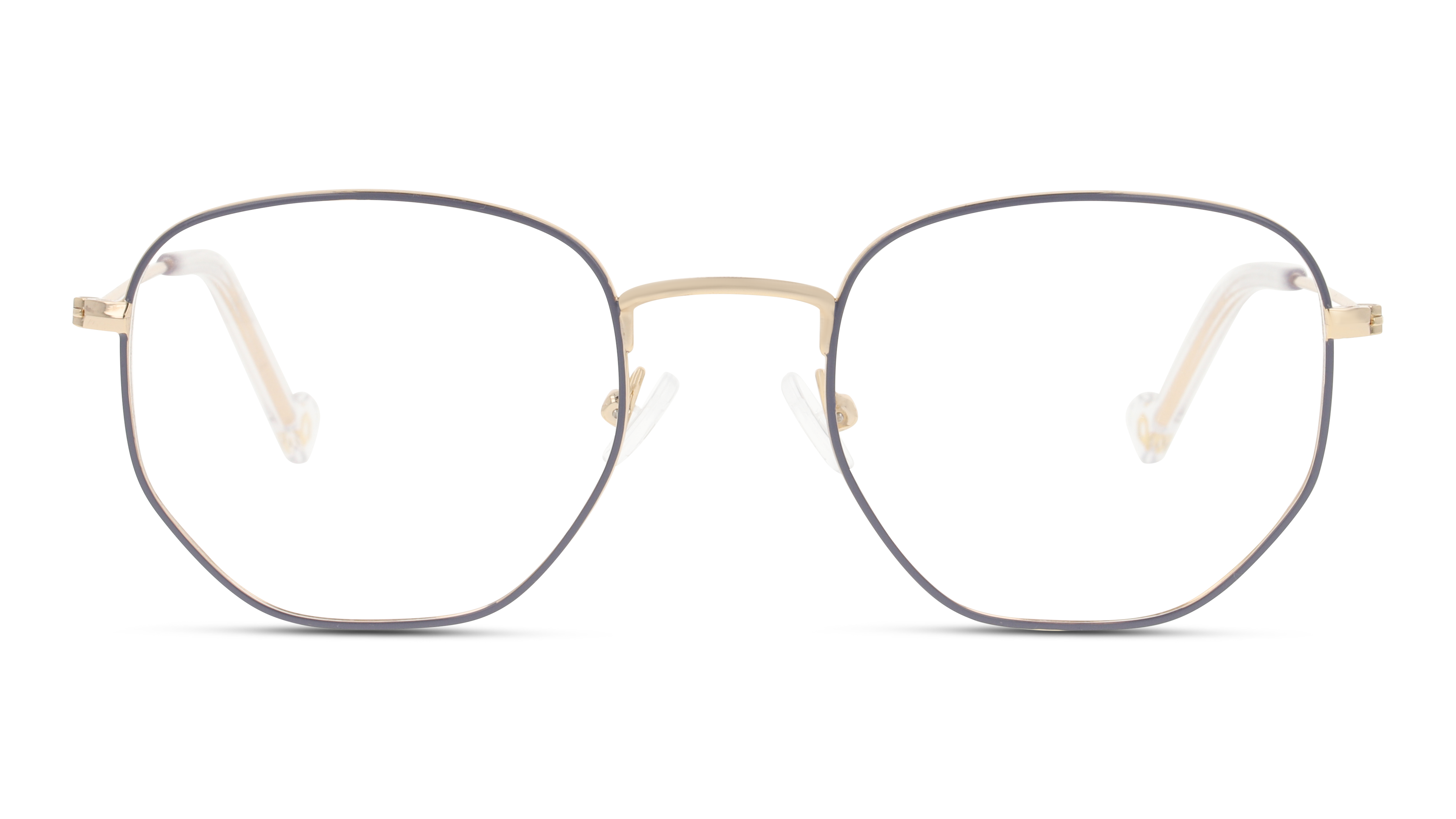 Front Unofficial UNOF0444 (LD00) Glasses Transparent / Blue
