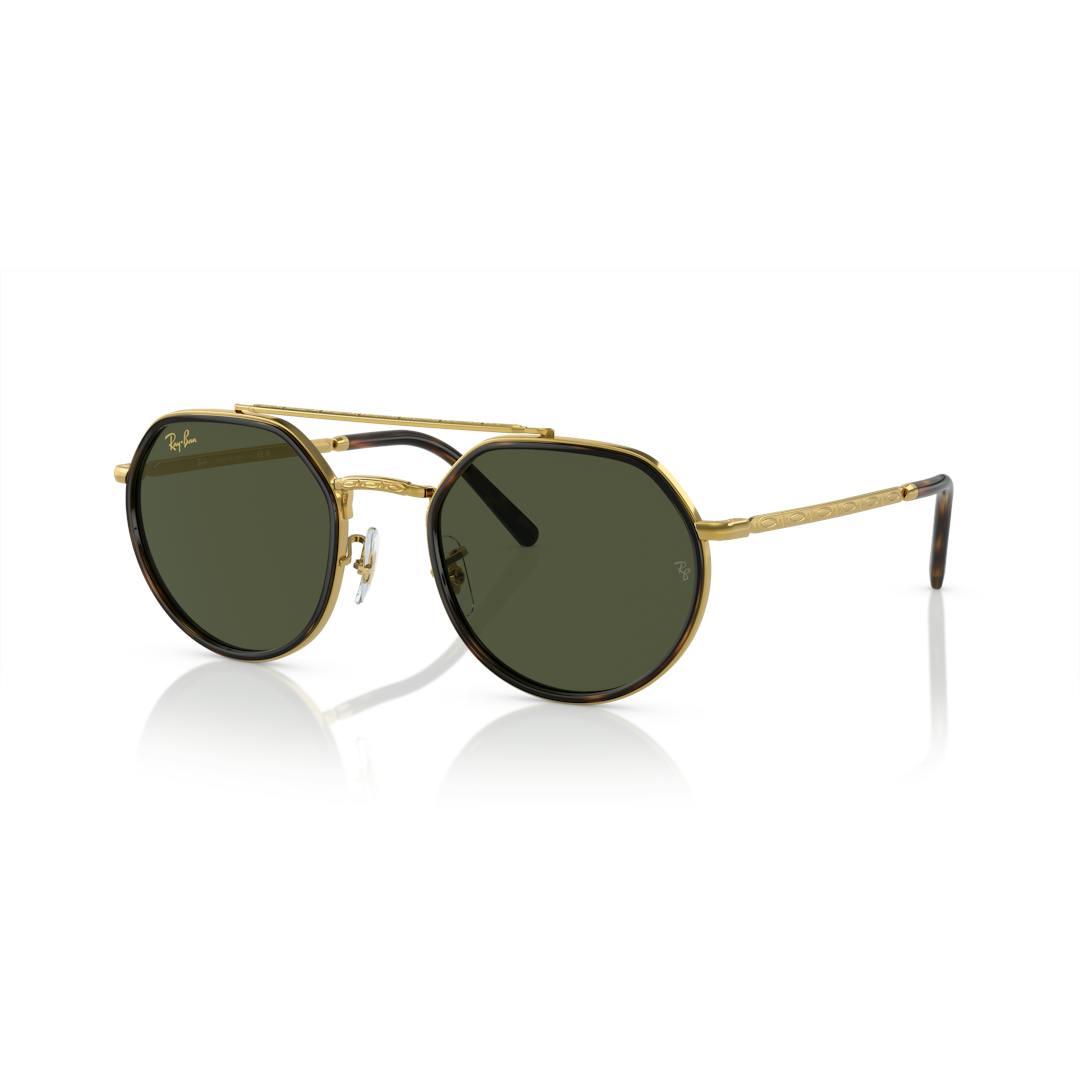 Ray-Ban RB3765 Lunettes de Soleil - Hexagonale Doré