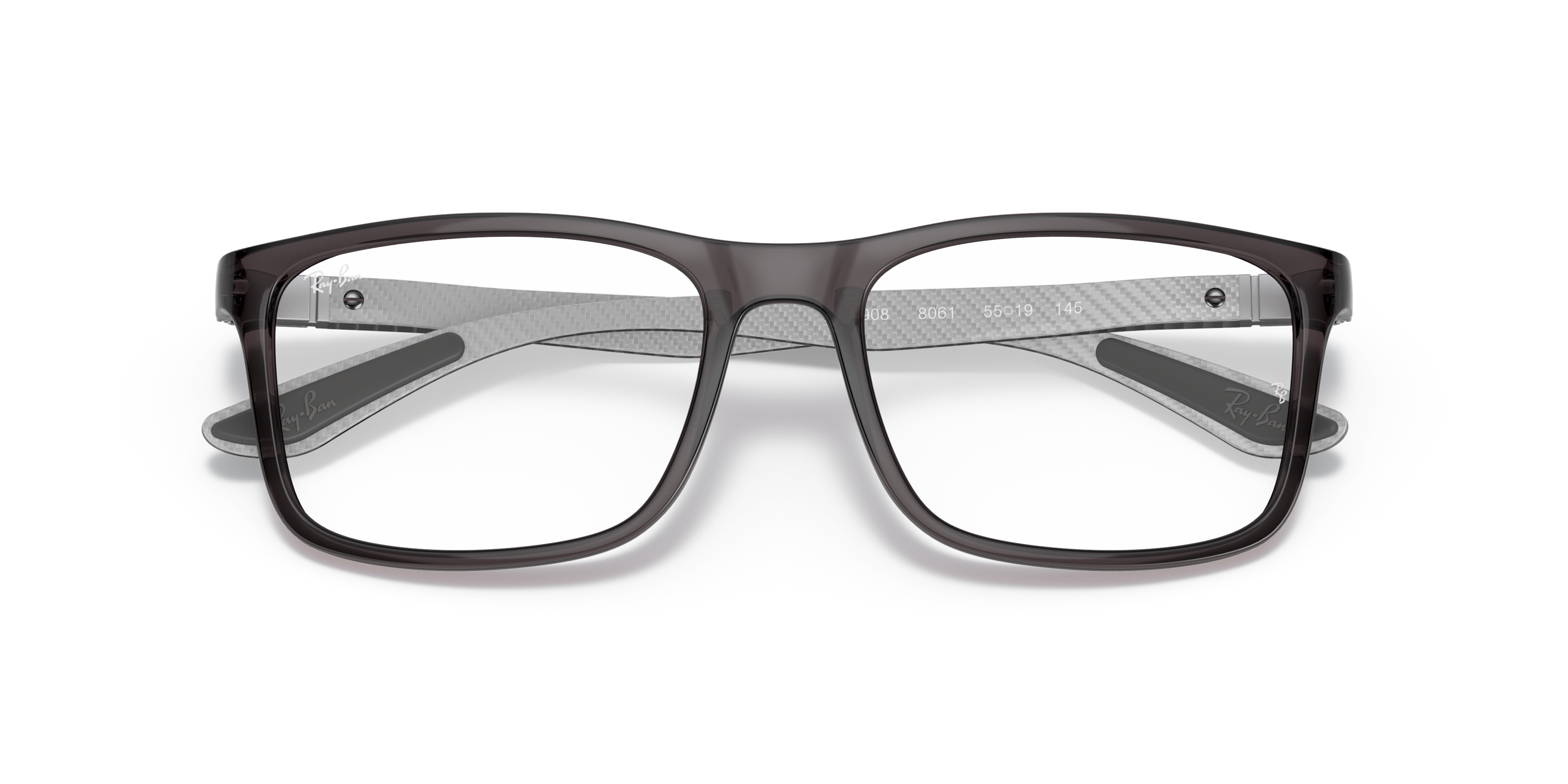 Folded RAY-BAN RX8908 8061 Gris, Cristal
