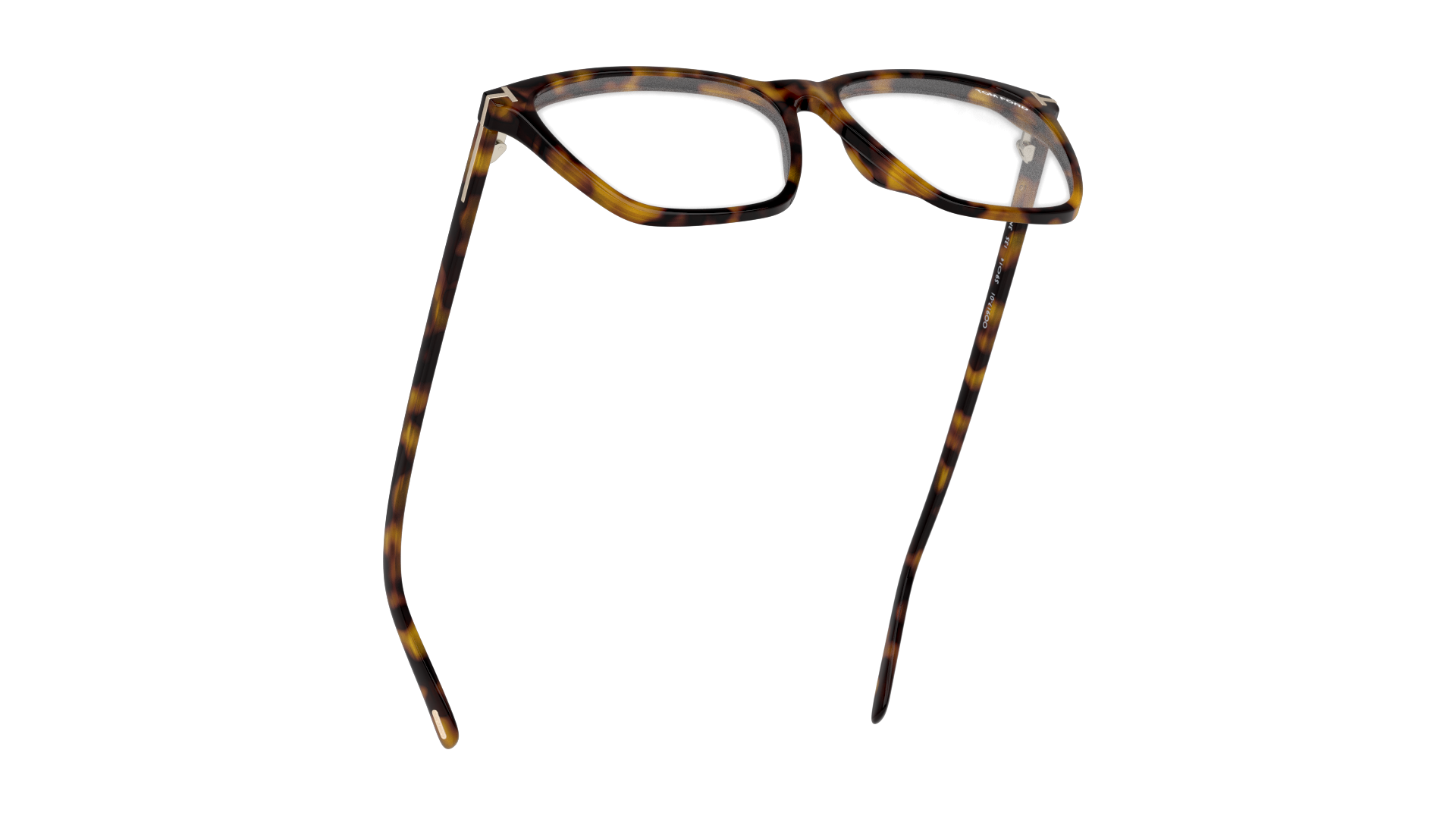 Bottom_Up Tom Ford FT 5762-B (052) Glasses Transparent / Tortoise Shell